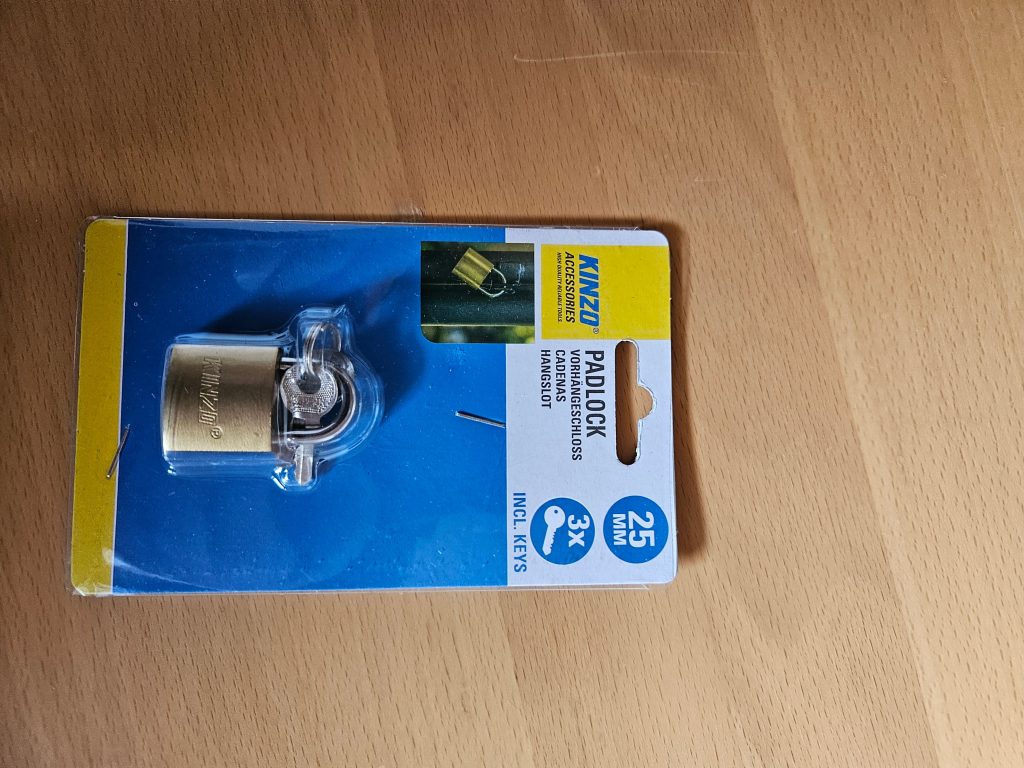 Hængelås 25 mm