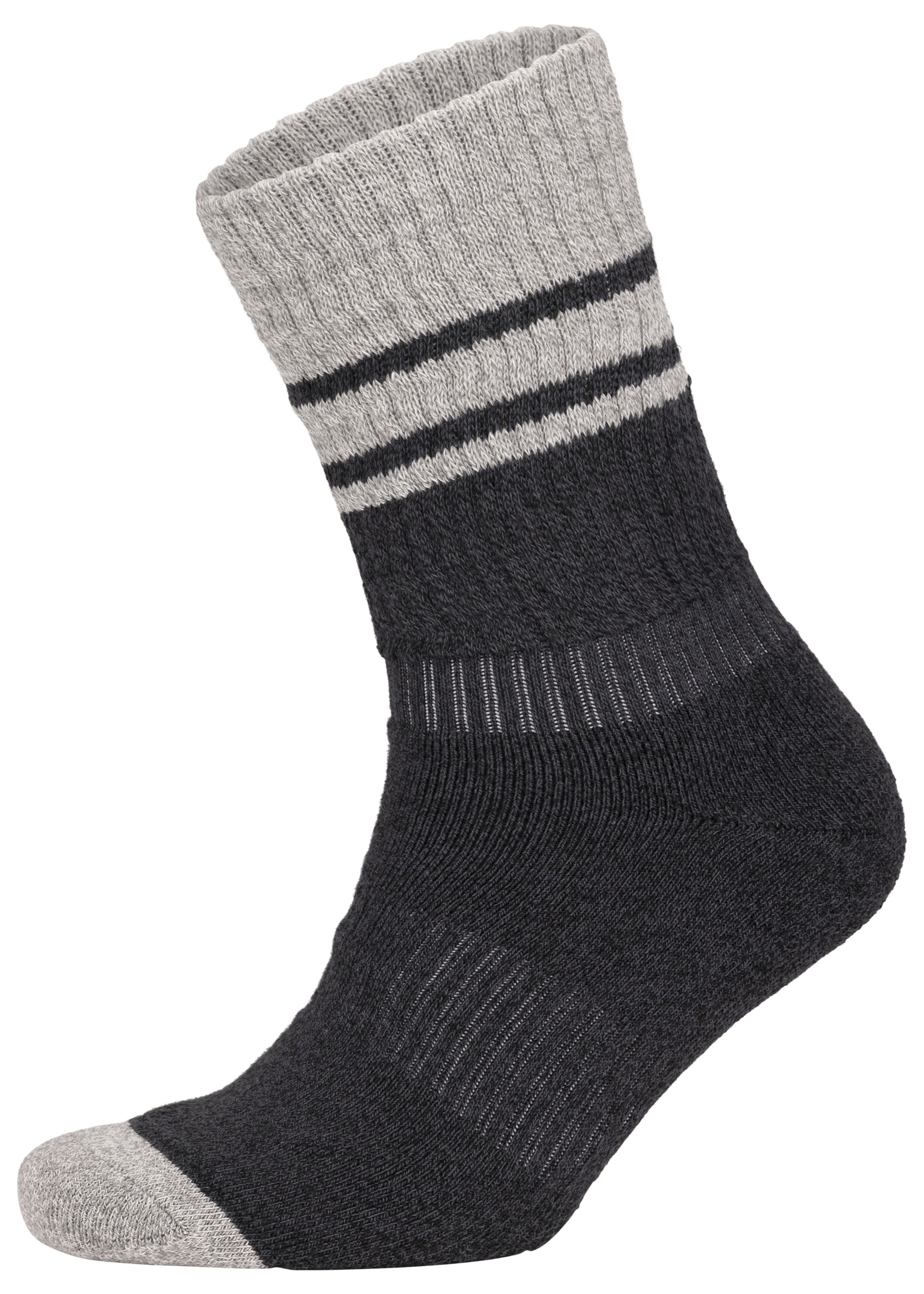 Vandrestrømpe Hitched, herre, Black/grey Marl
