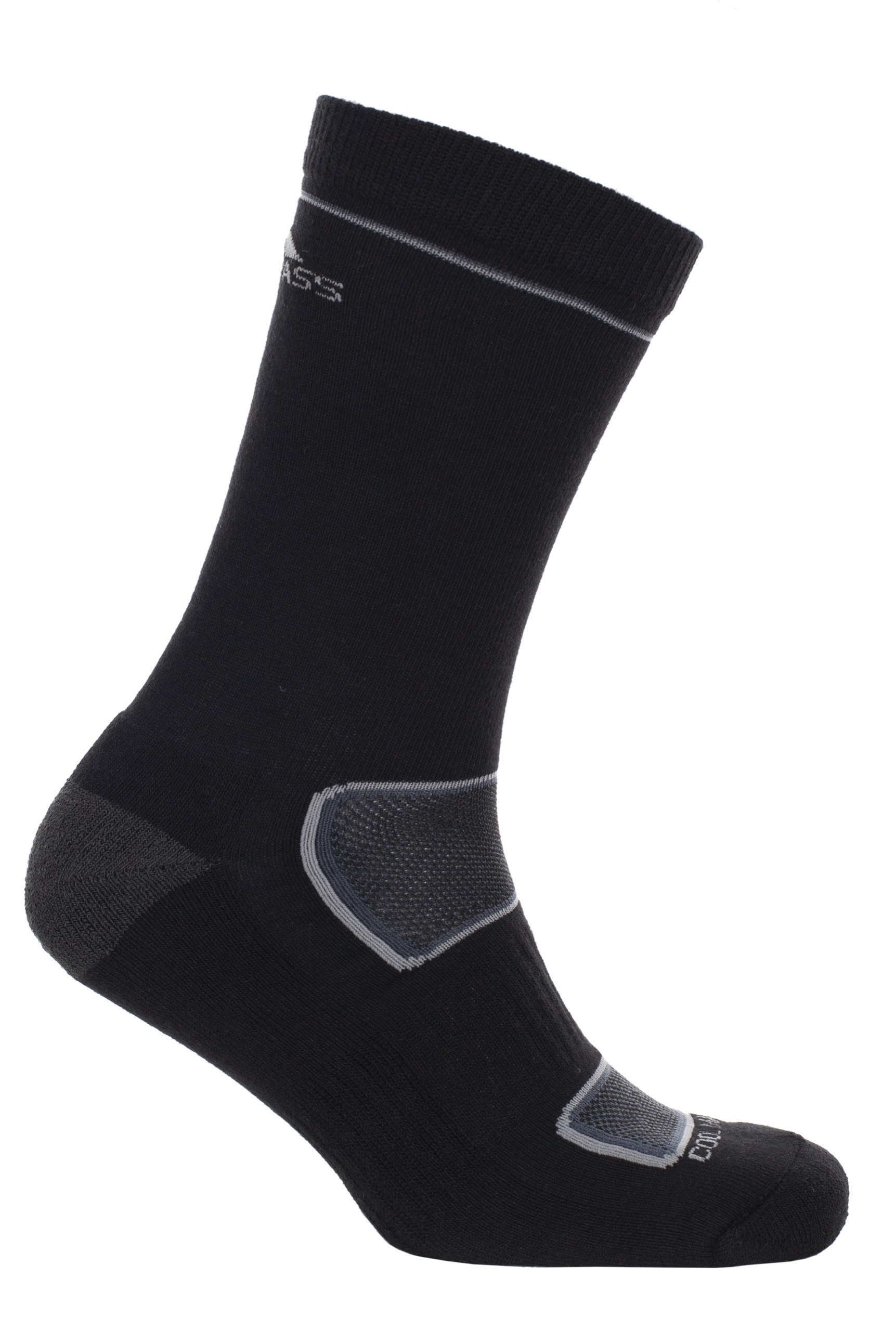Vandrestrømpe Rizzle Eco, herre, Black