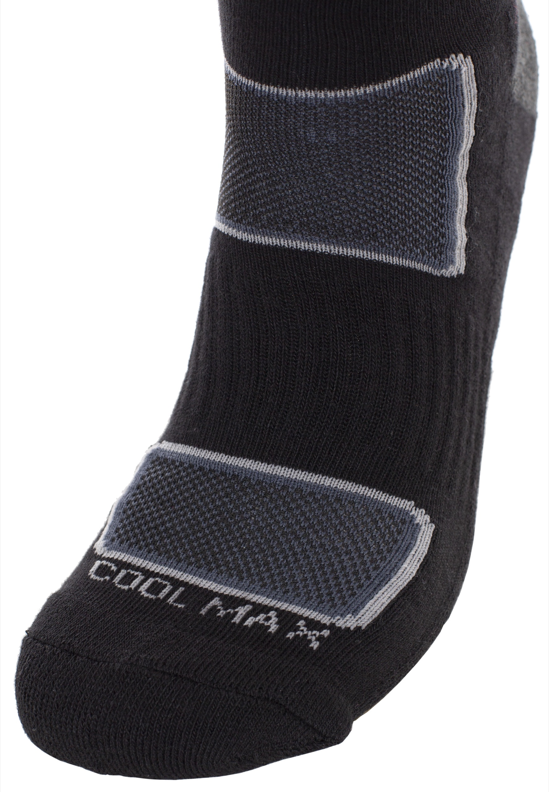 Vandrestrømpe Rizzle Eco, herre, Black