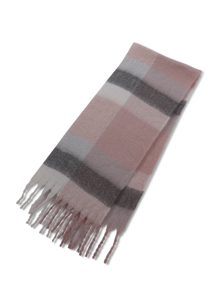 Halstørklæde Cherrie, dame, Light Pink