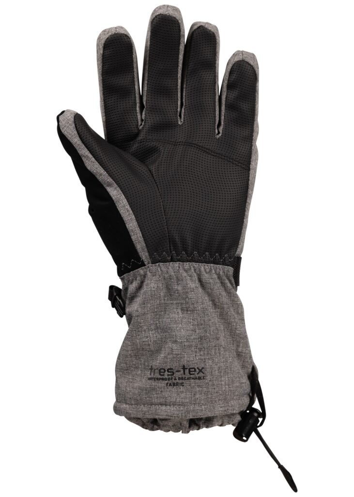 Handske Zetta, dame, Grey Marl