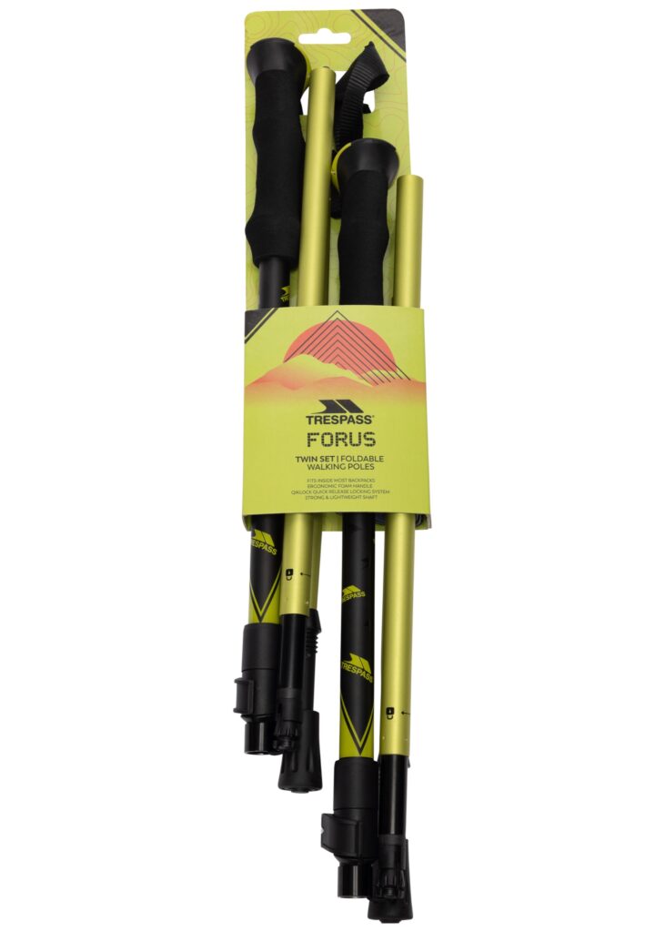 Vandrestav Forus, Fluorescent Green