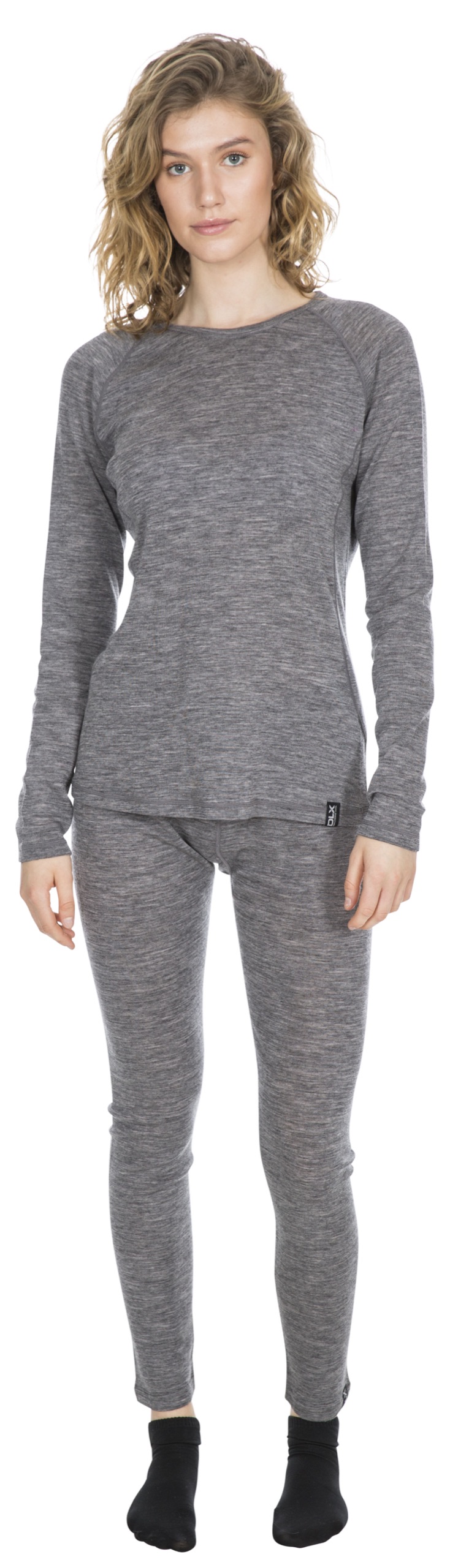Baselayer overdel Libra, dame, Dark Grey Marl