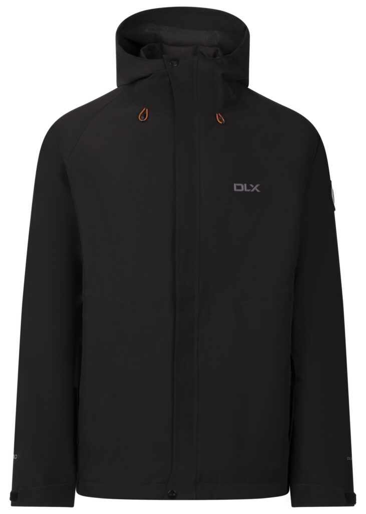 3-i-1-jakke Frederic, herre, Black