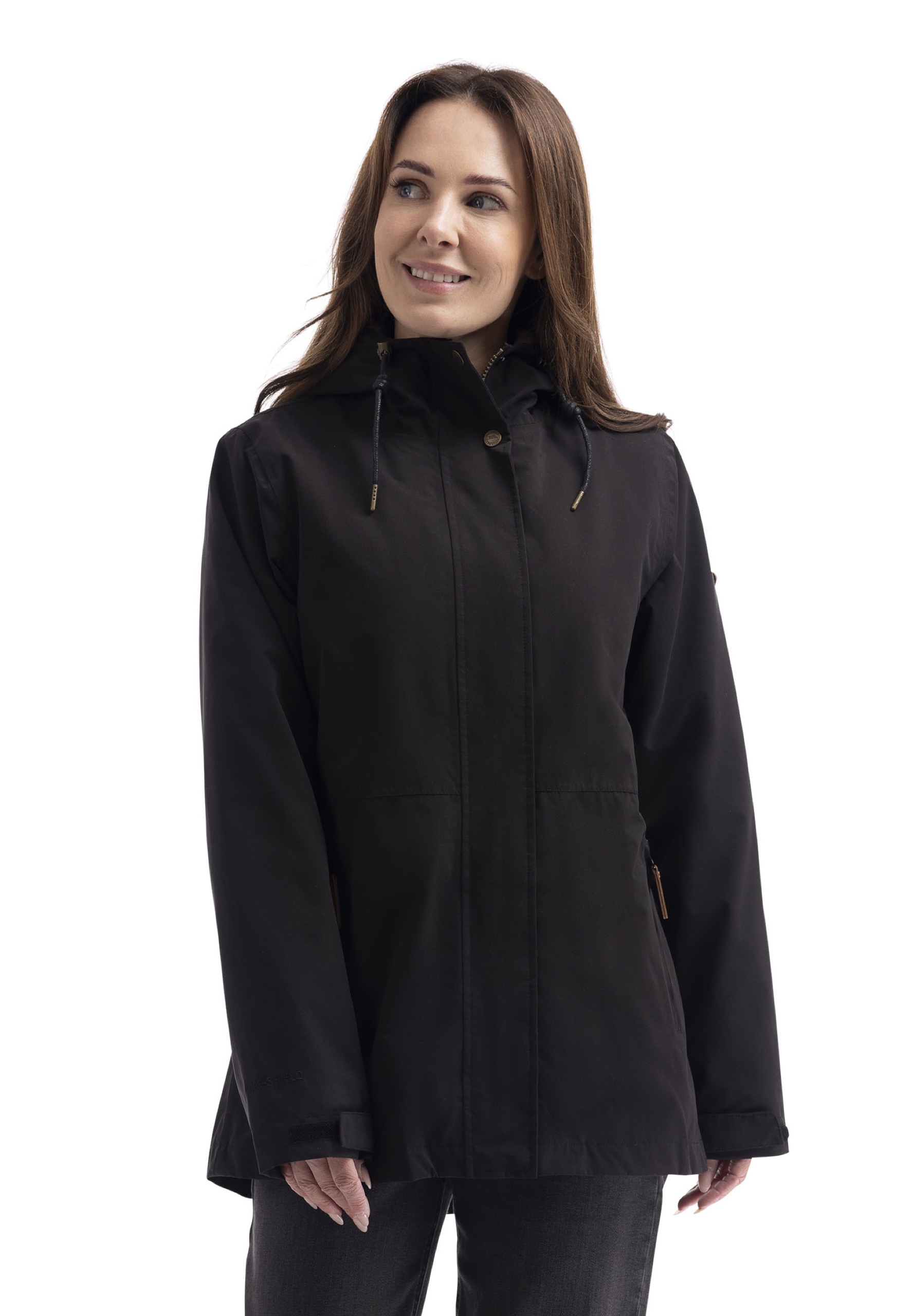 Regnjakke Kamila, dame, Black