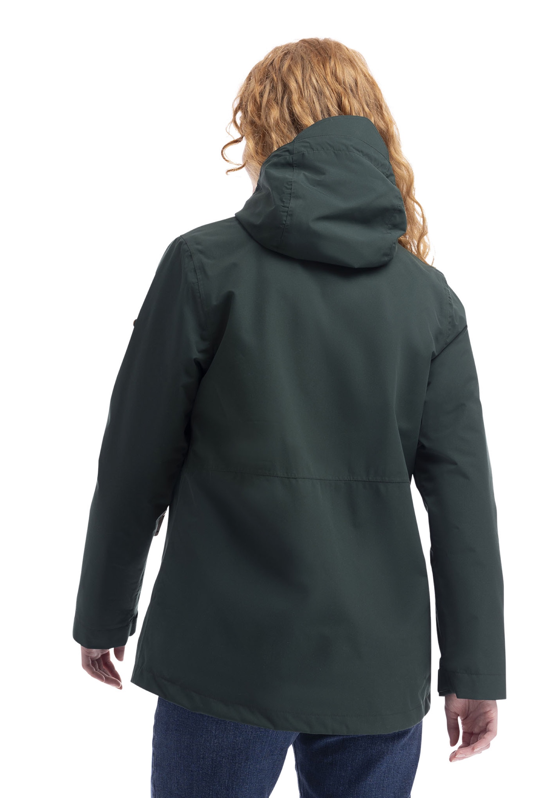 Regnjakke Kamila, dame, Dark Green