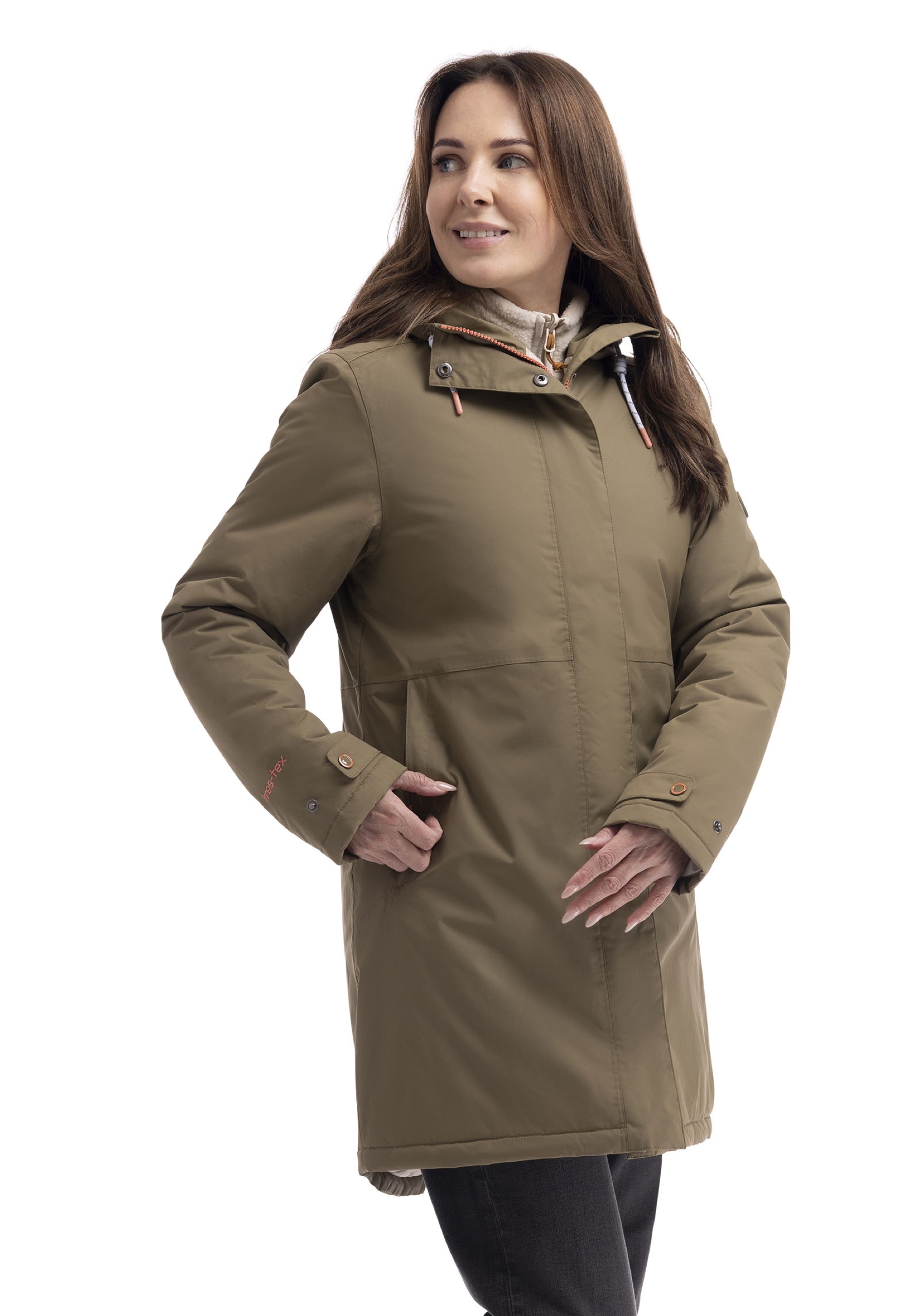 Regnjakke Melissa, dame, Light Khaki