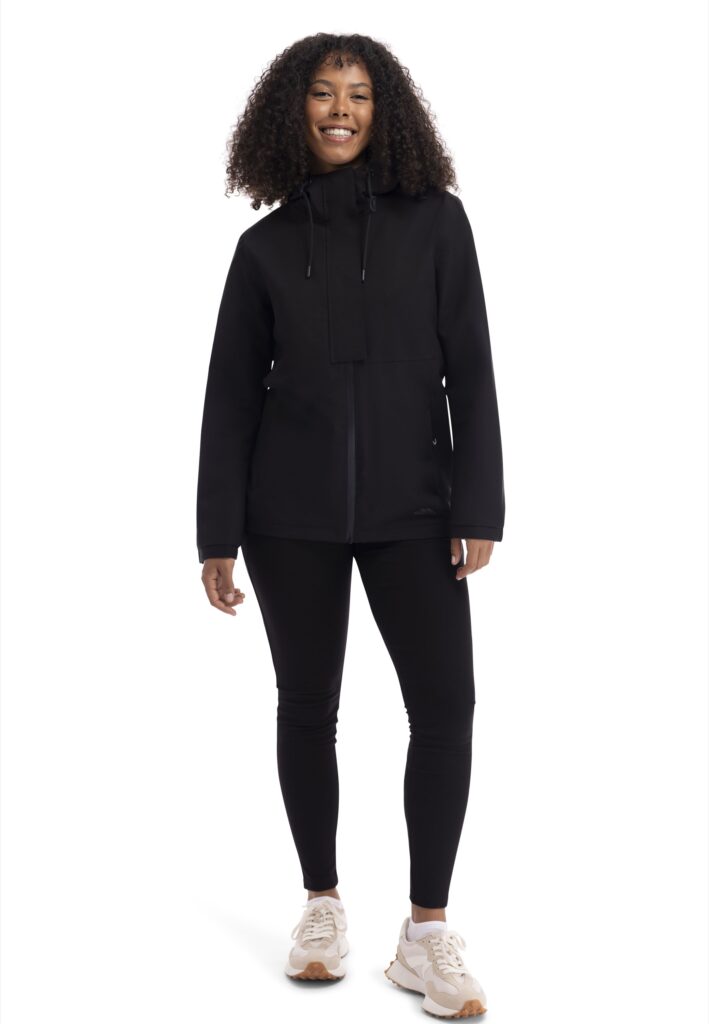 Regnjakke Jodie, dame, Black