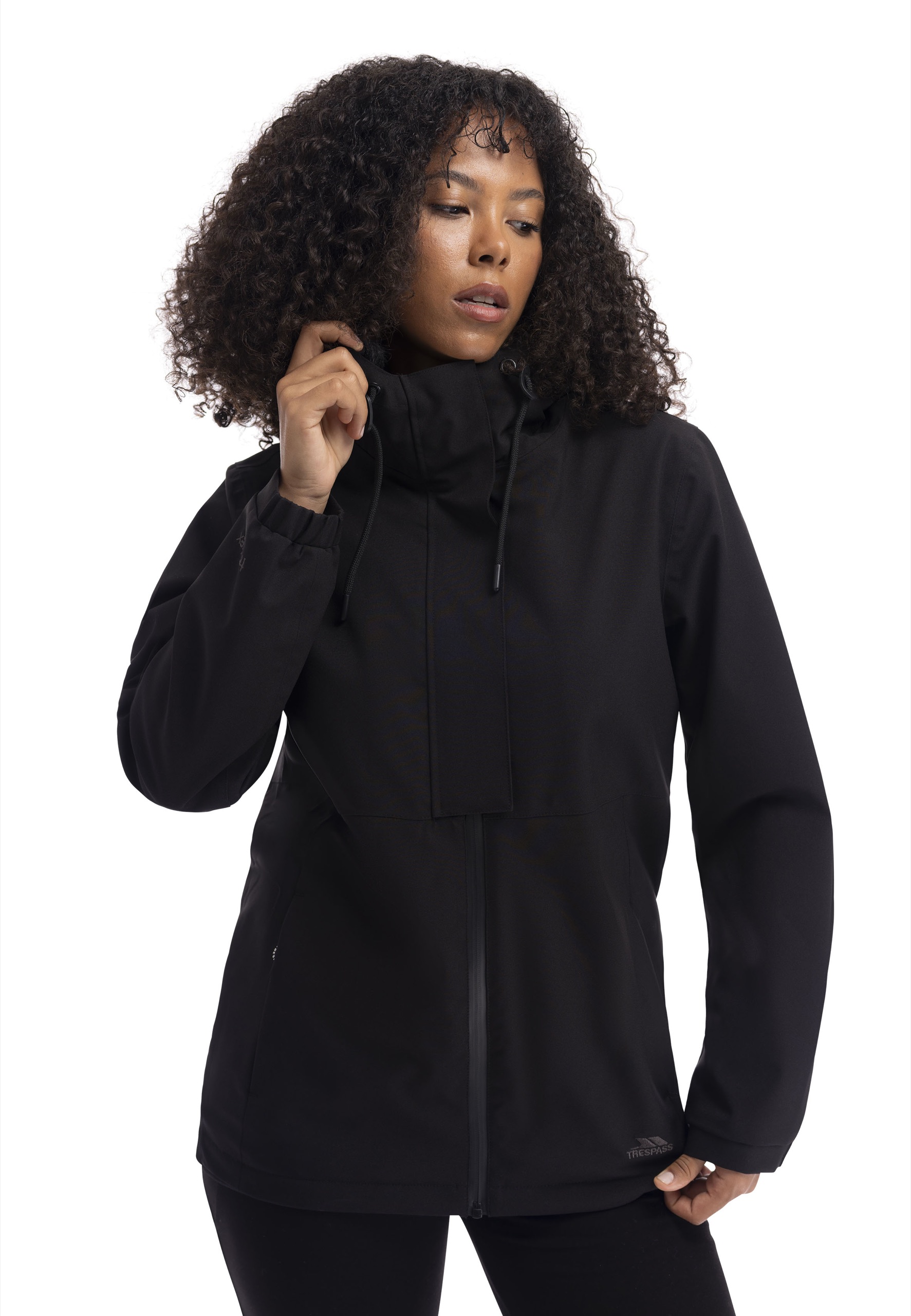 Regnjakke Jodie, dame, Black