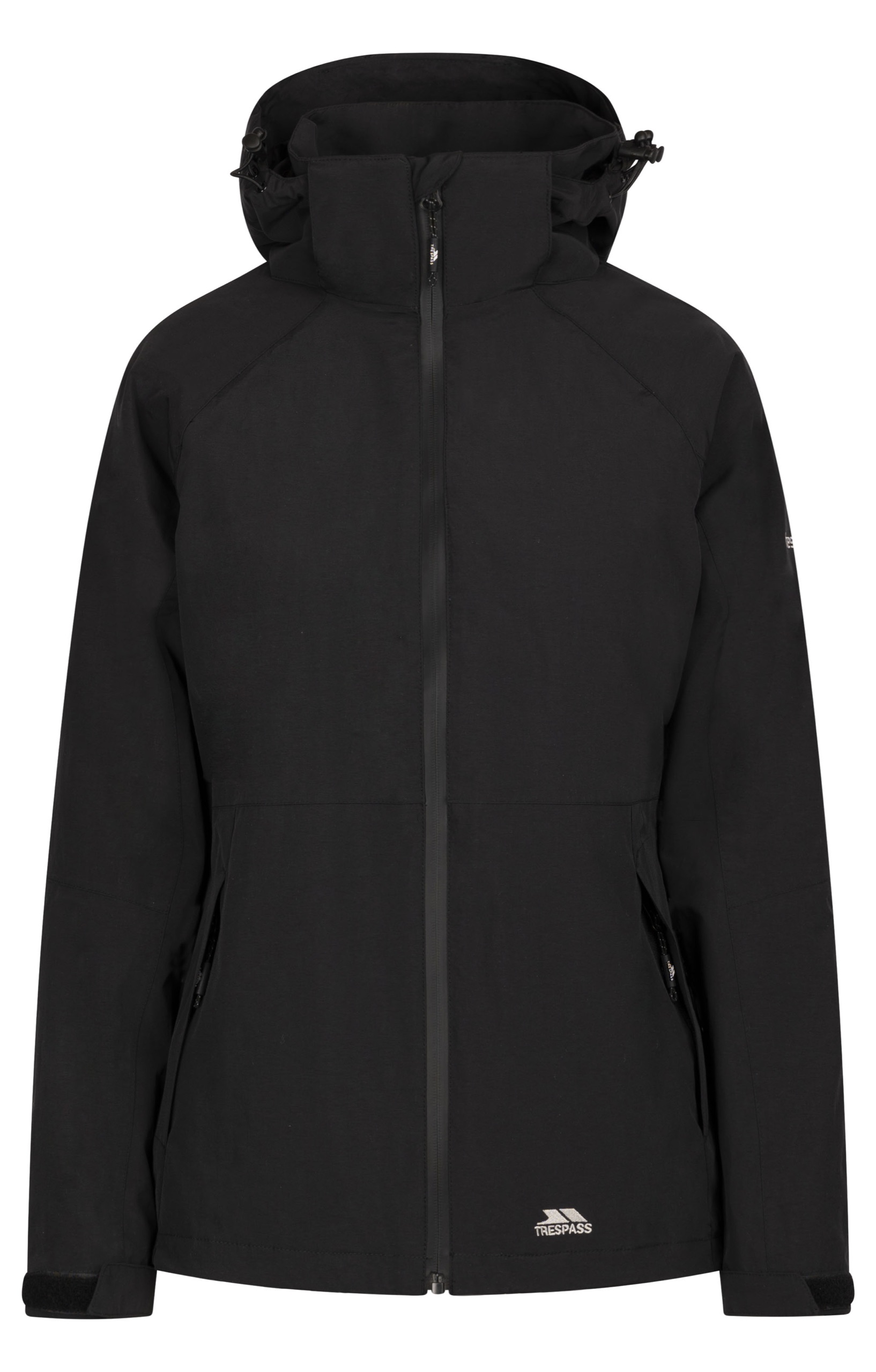 Regnjakke Tilbury, dame, Black