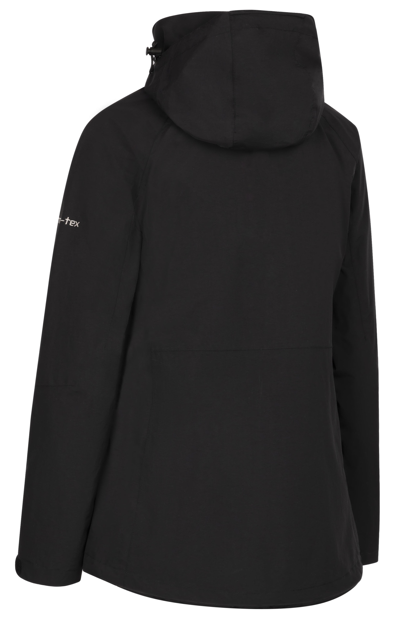Regnjakke Tilbury, dame, Black