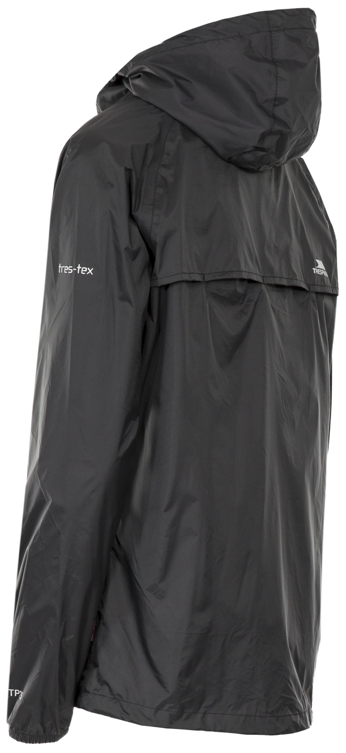Regnjakke Qikpac Female Jacket, dame, Black