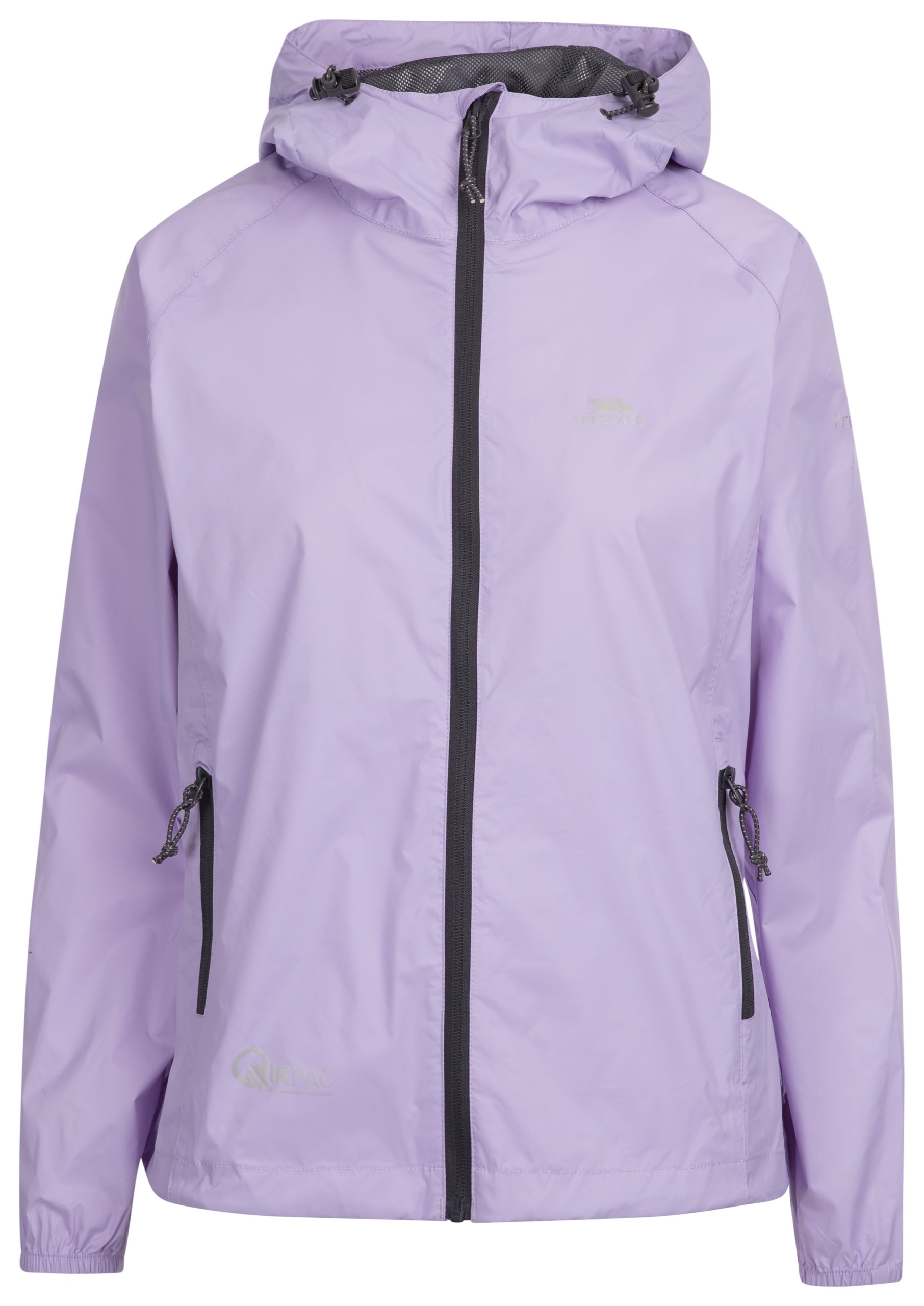Regnjakke Qikpac Female Jacket, dame, Gelsomino
