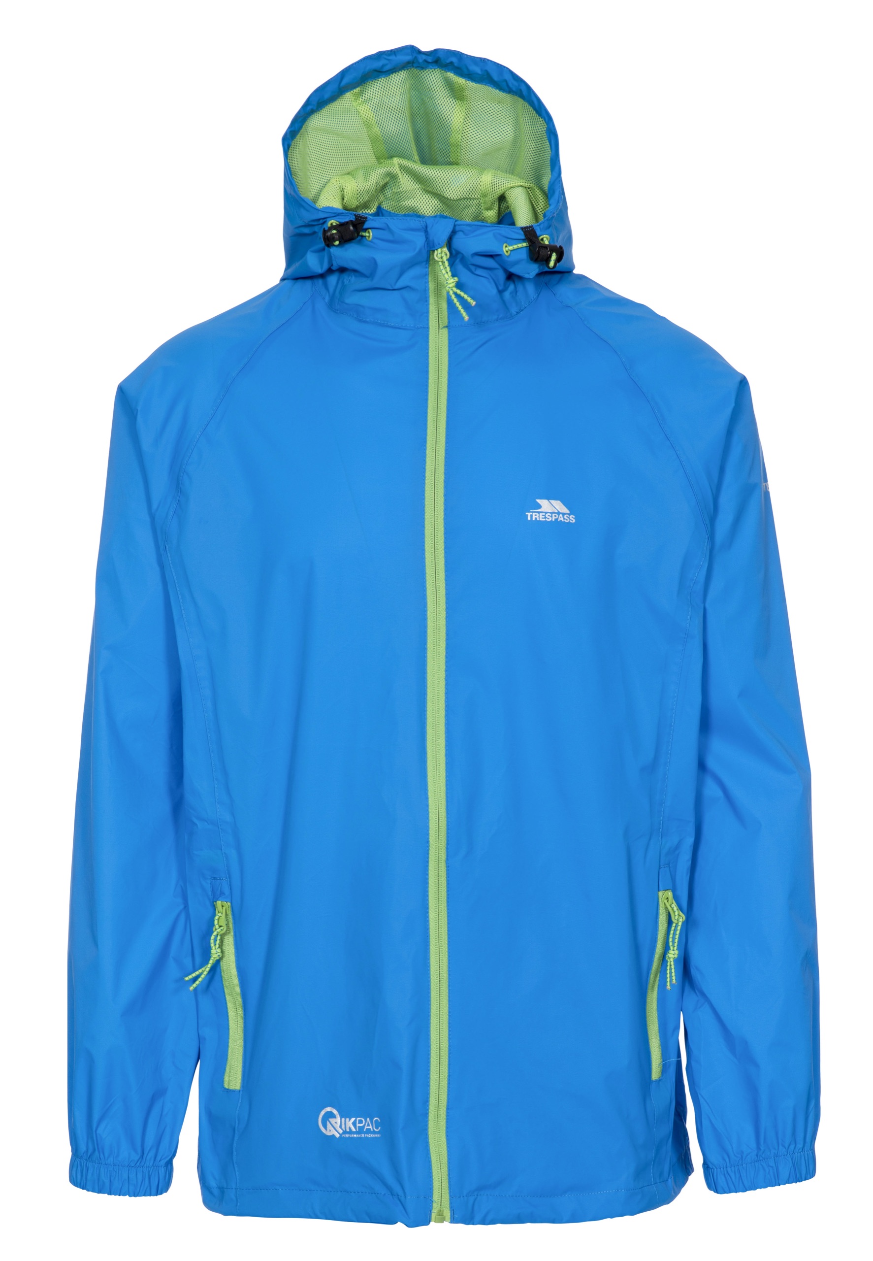 Regnjakke Qikpac Jacket, Cobalt