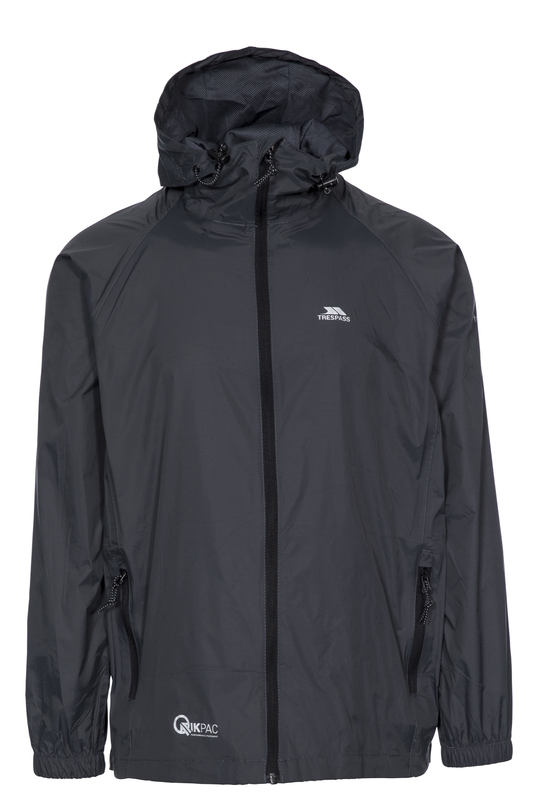Regnjakke Qikpac Jacket, Flint