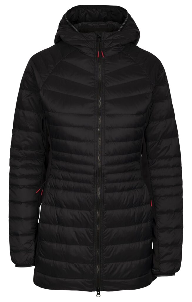 Dunjakke Hub, dame, Black