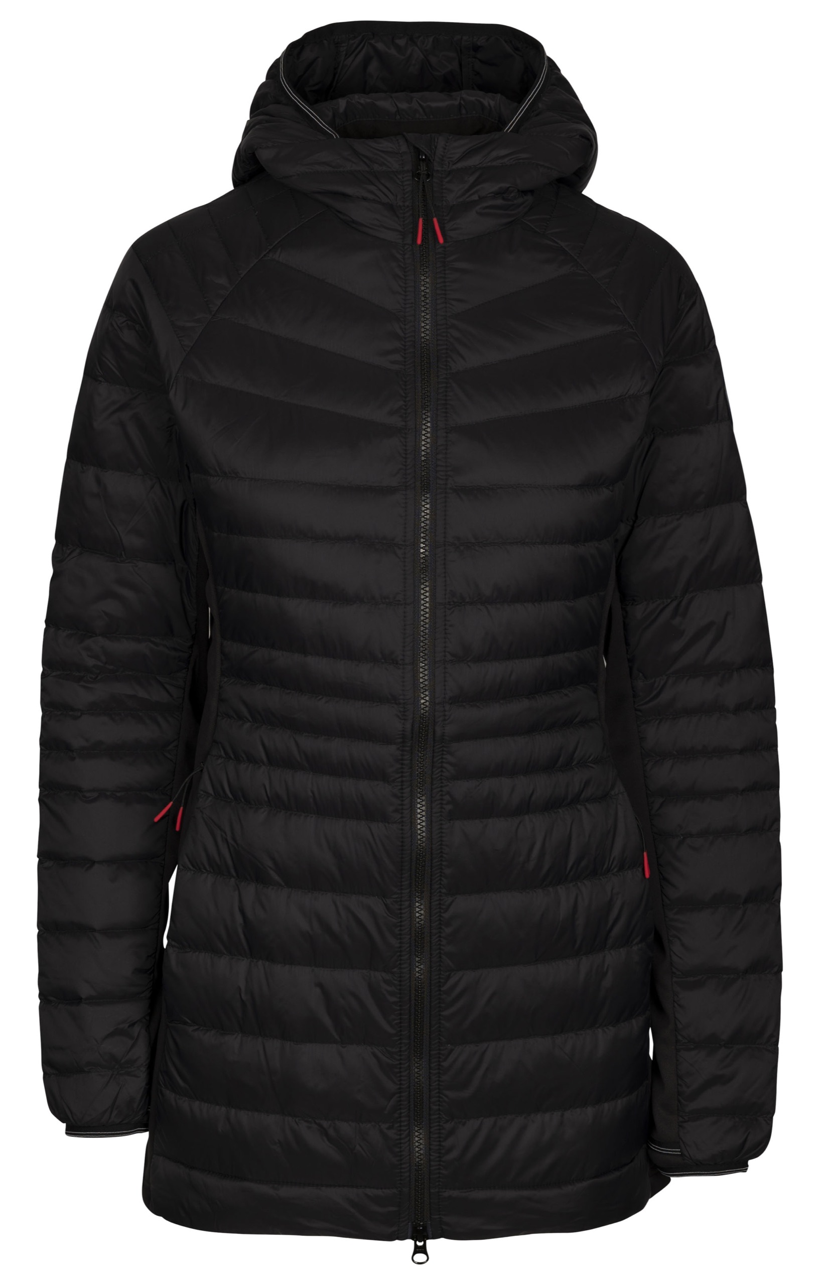Dunjakke Hub, dame, Black