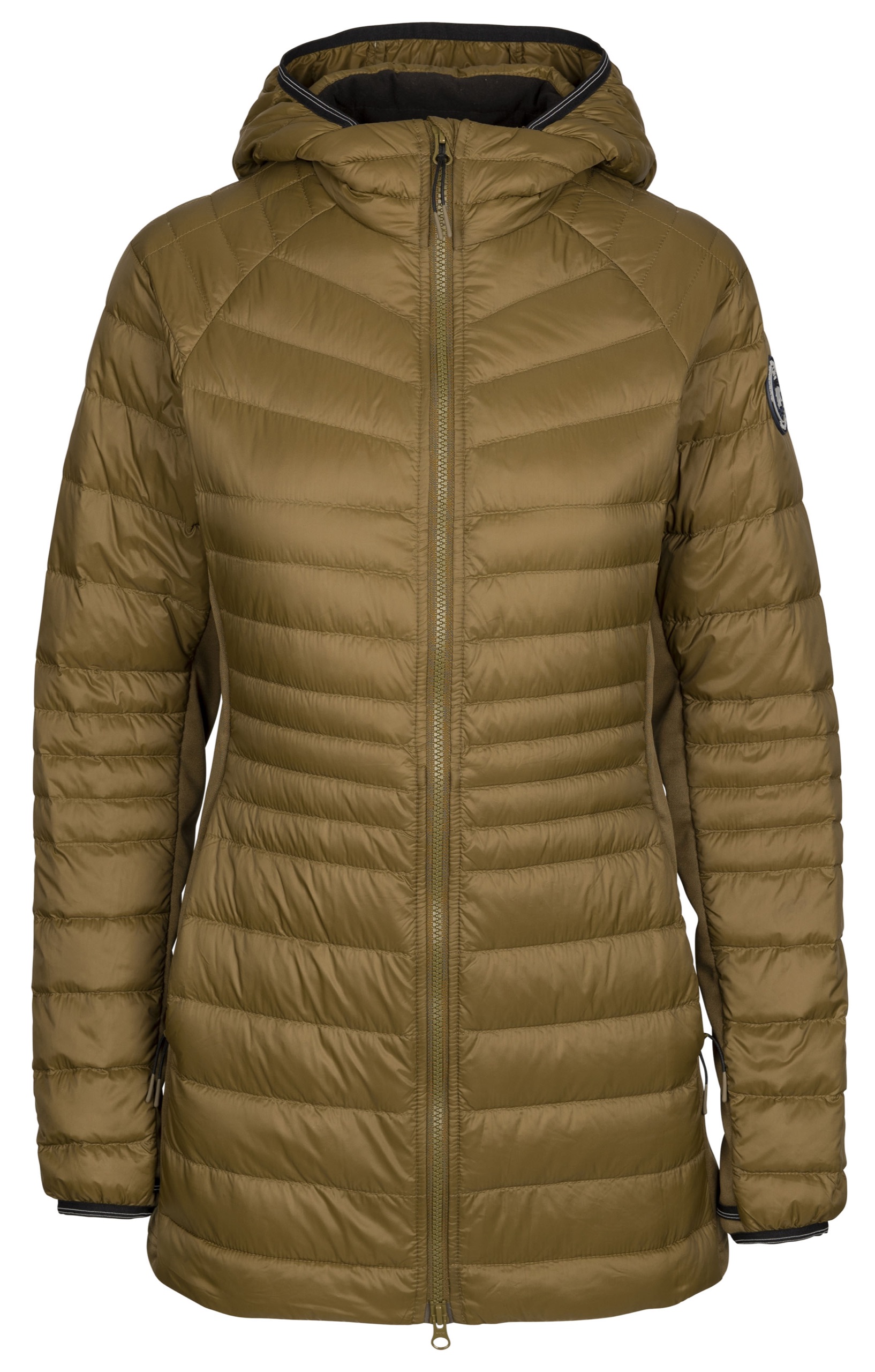 Dunjakke Hub, dame, Dark Olive
