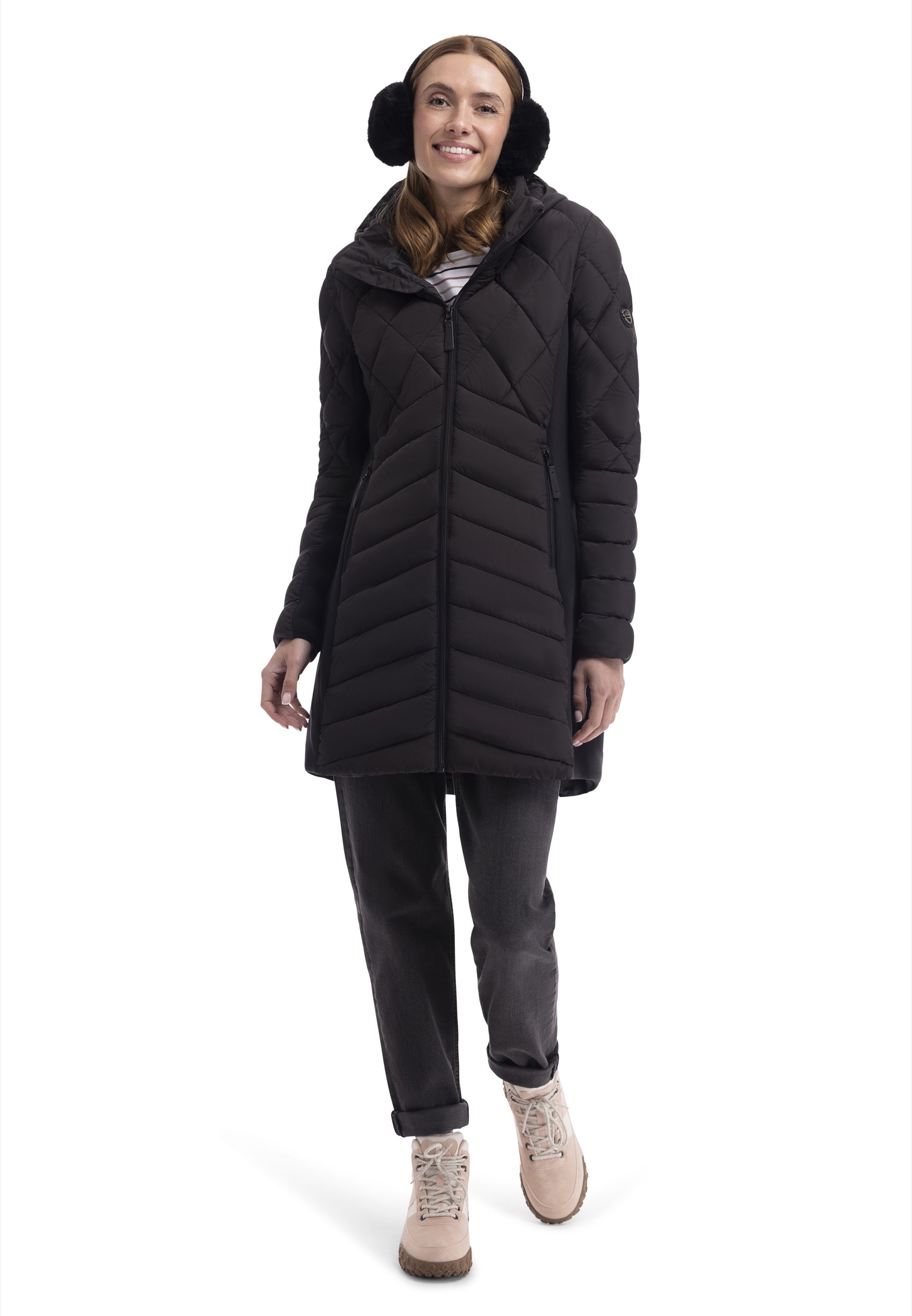 Hybridjakke Dania, dame, Black