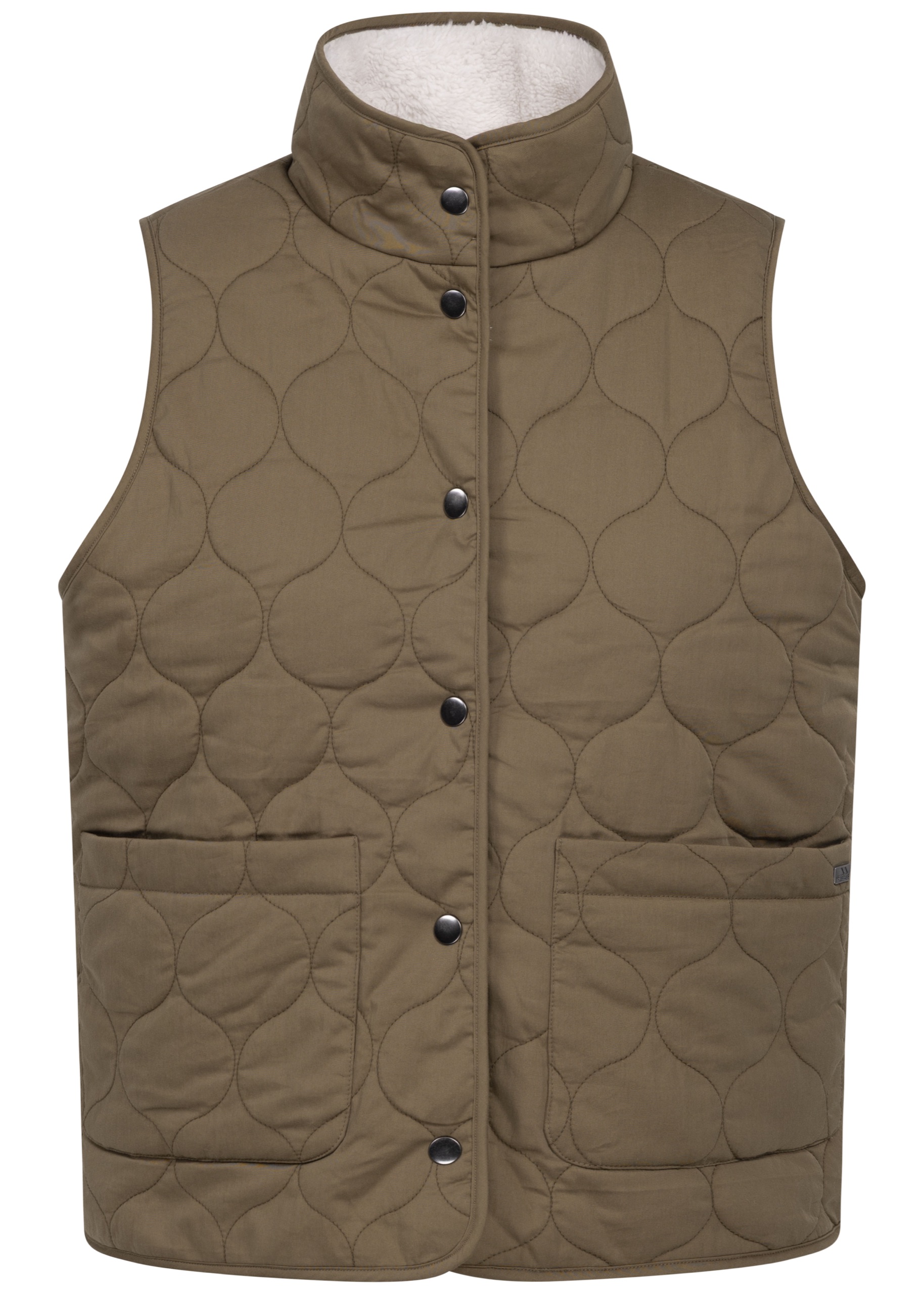 Vest Edwina, dame, Light Khaki