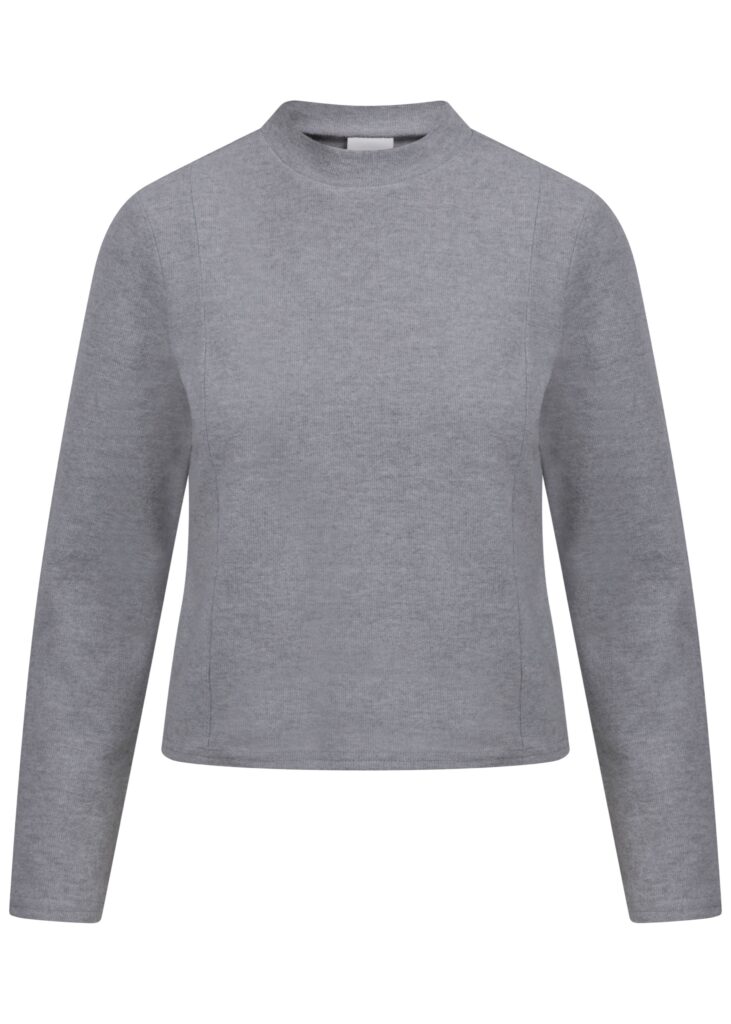 Langærmet overdel Lizanna, dame, Dark Green Marl