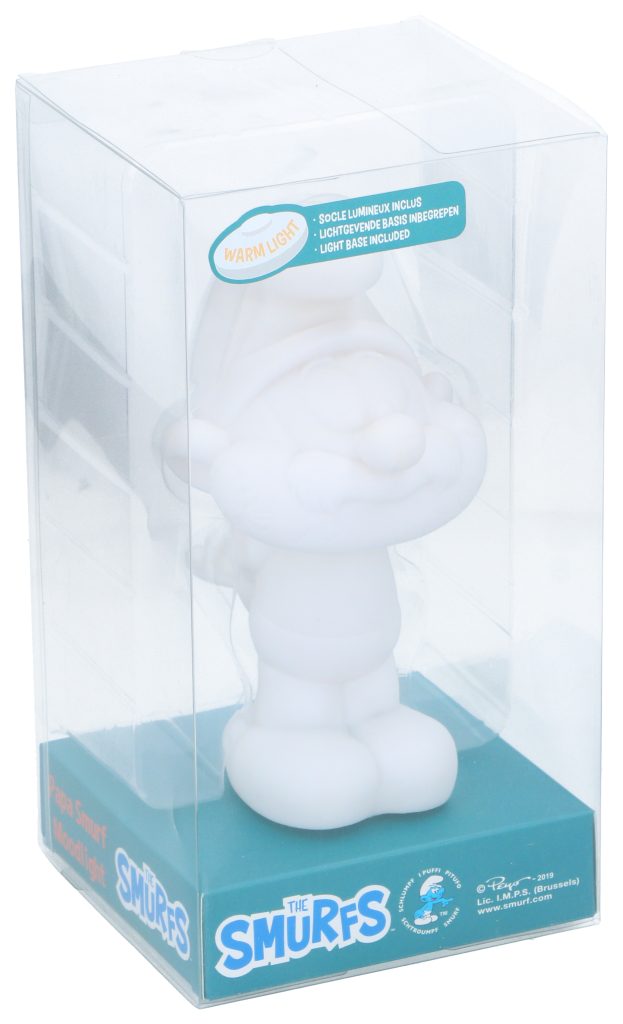 Gammel Smølfe Lampe
