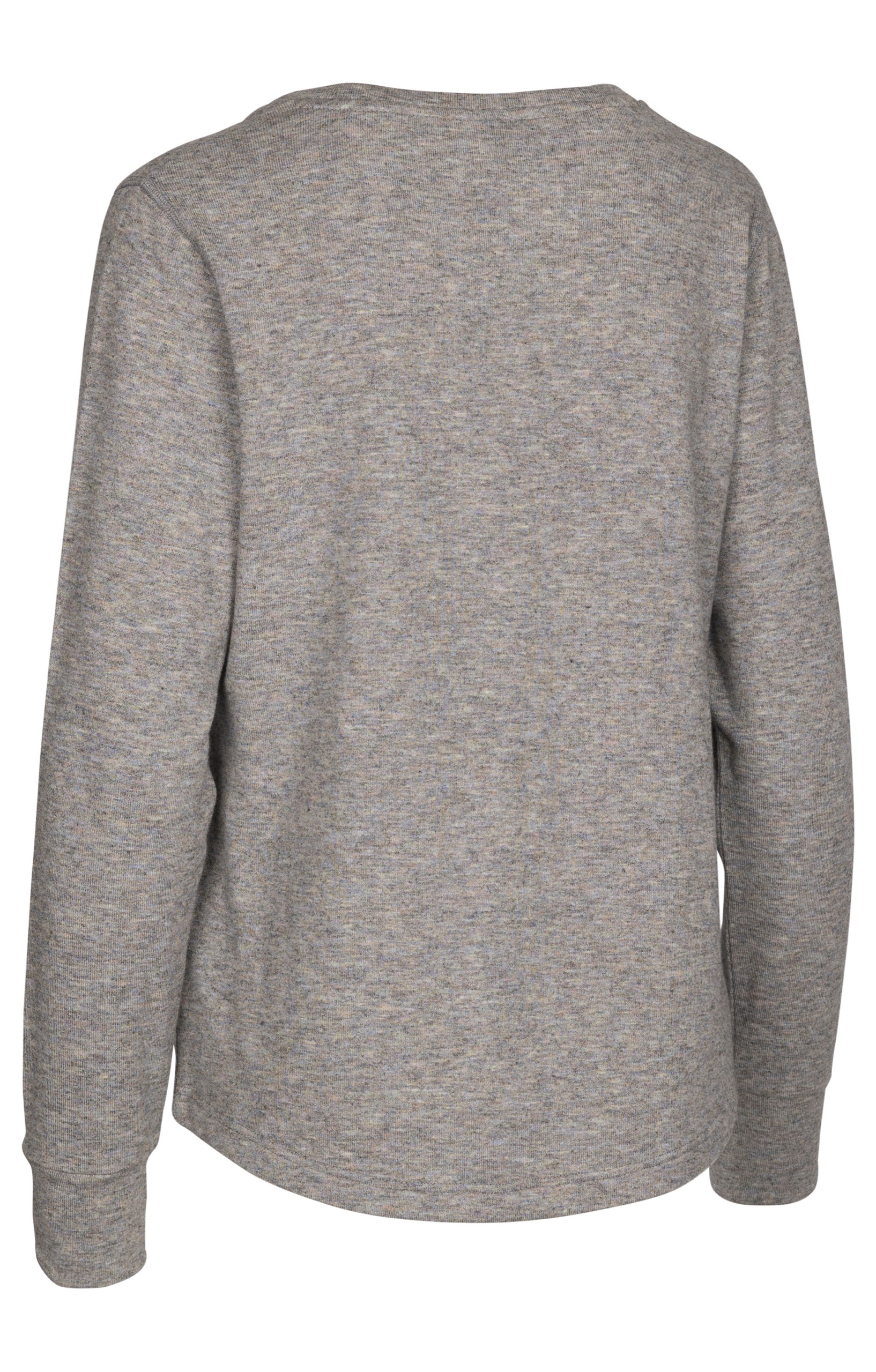 Langærmet overdel Rina, dame, Grey Marl