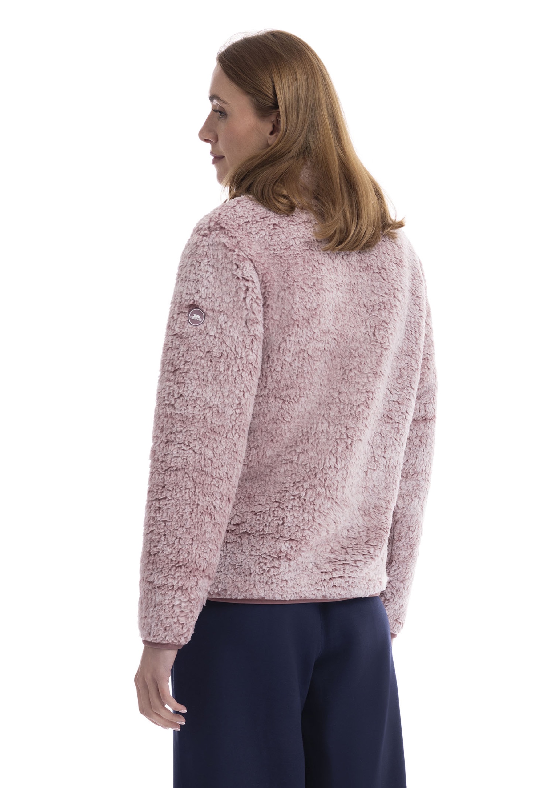 Fleecetrøje Feathery, dame, Faded Rose