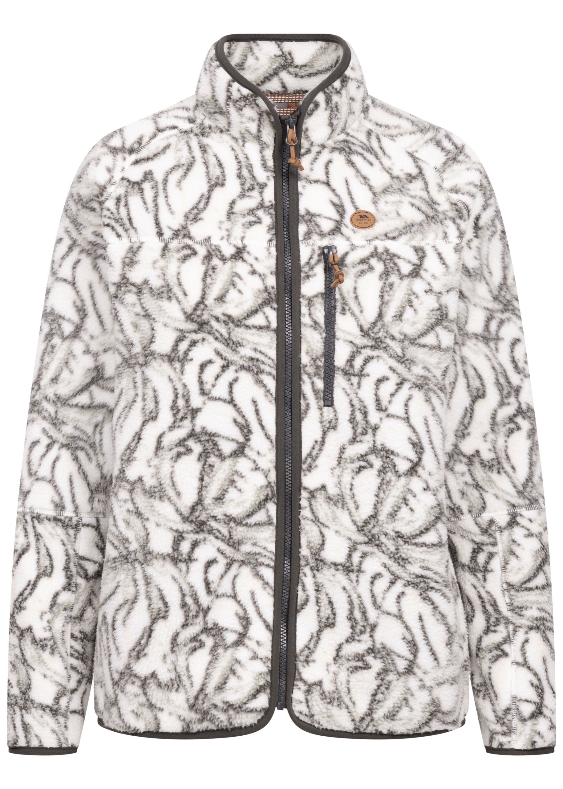 Fleecetrøje Jessie, dame, Ghost Print