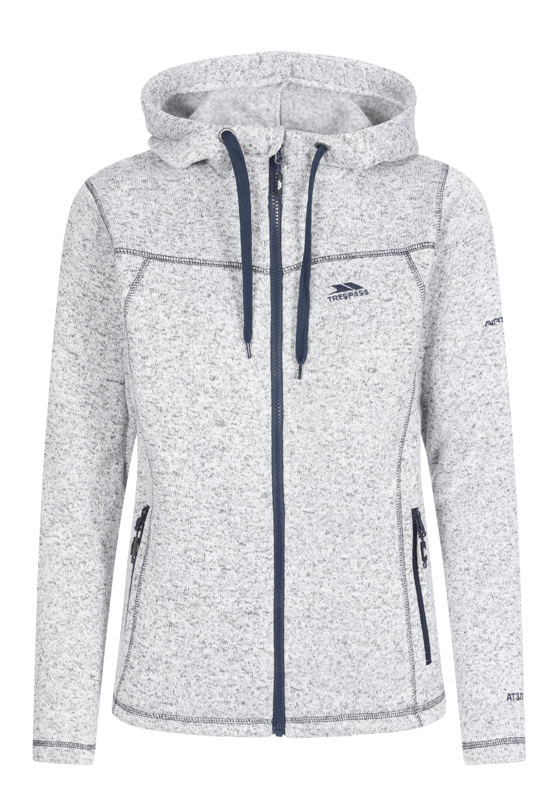 Fleecetrøje Odelia B, dame, Ghost Navy Marl