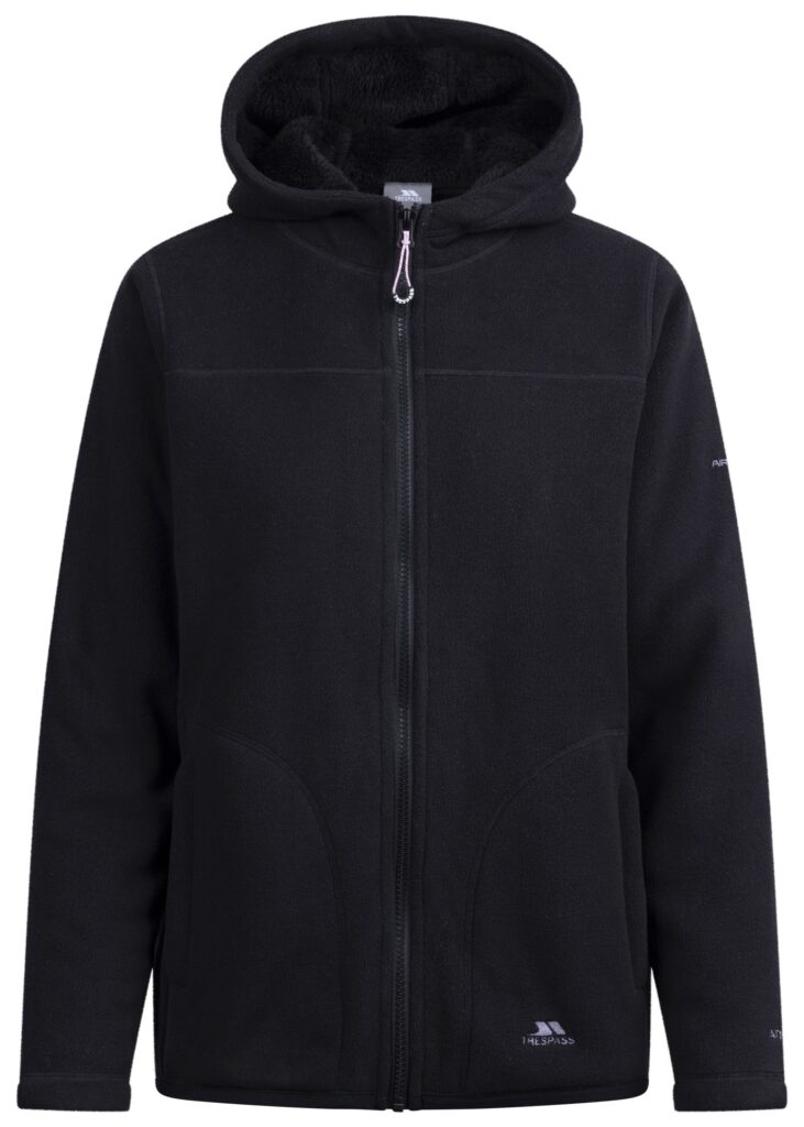 Fleecetrøje Backstay, dame, Black