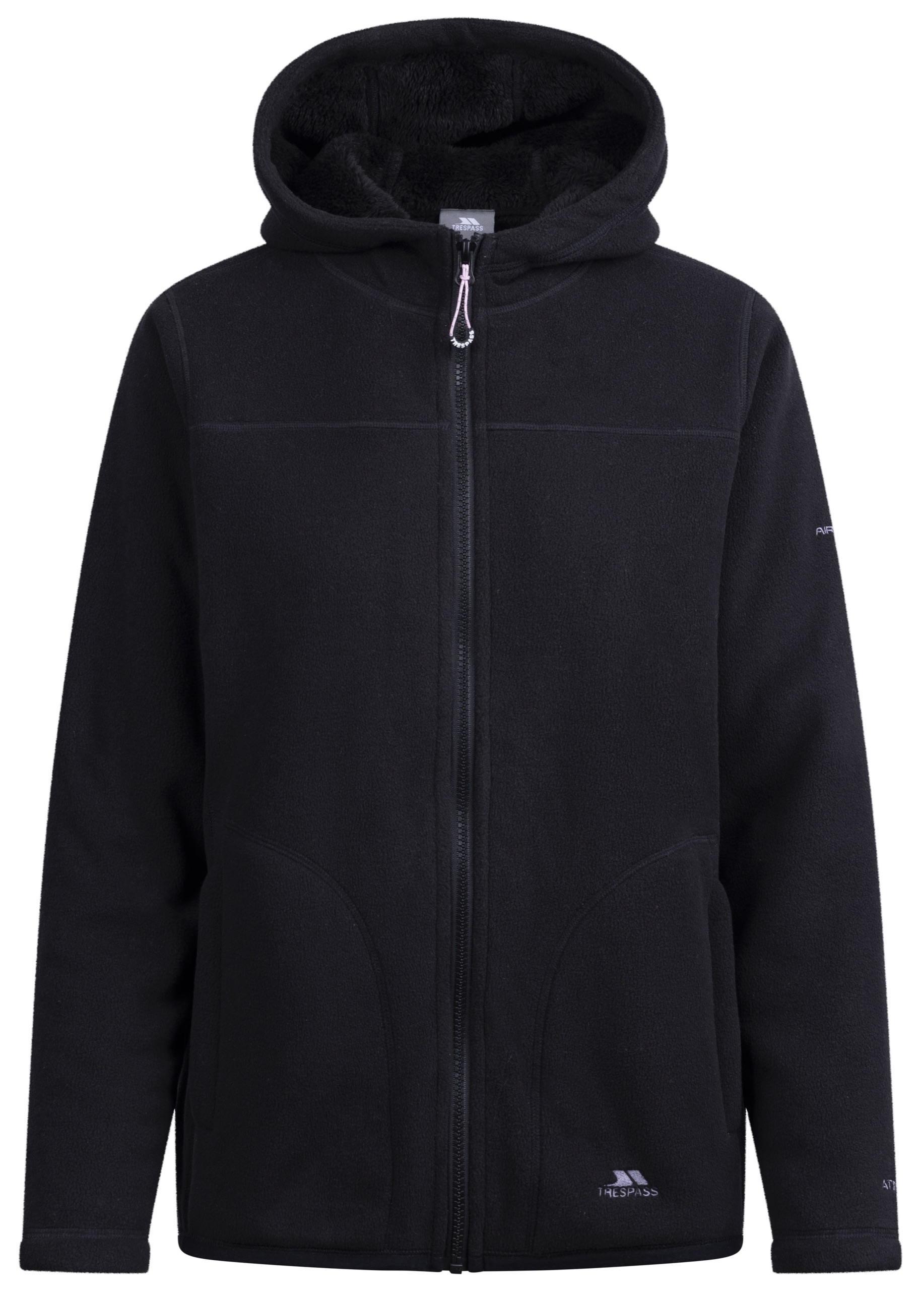 Fleecetrøje Backstay, dame, Black