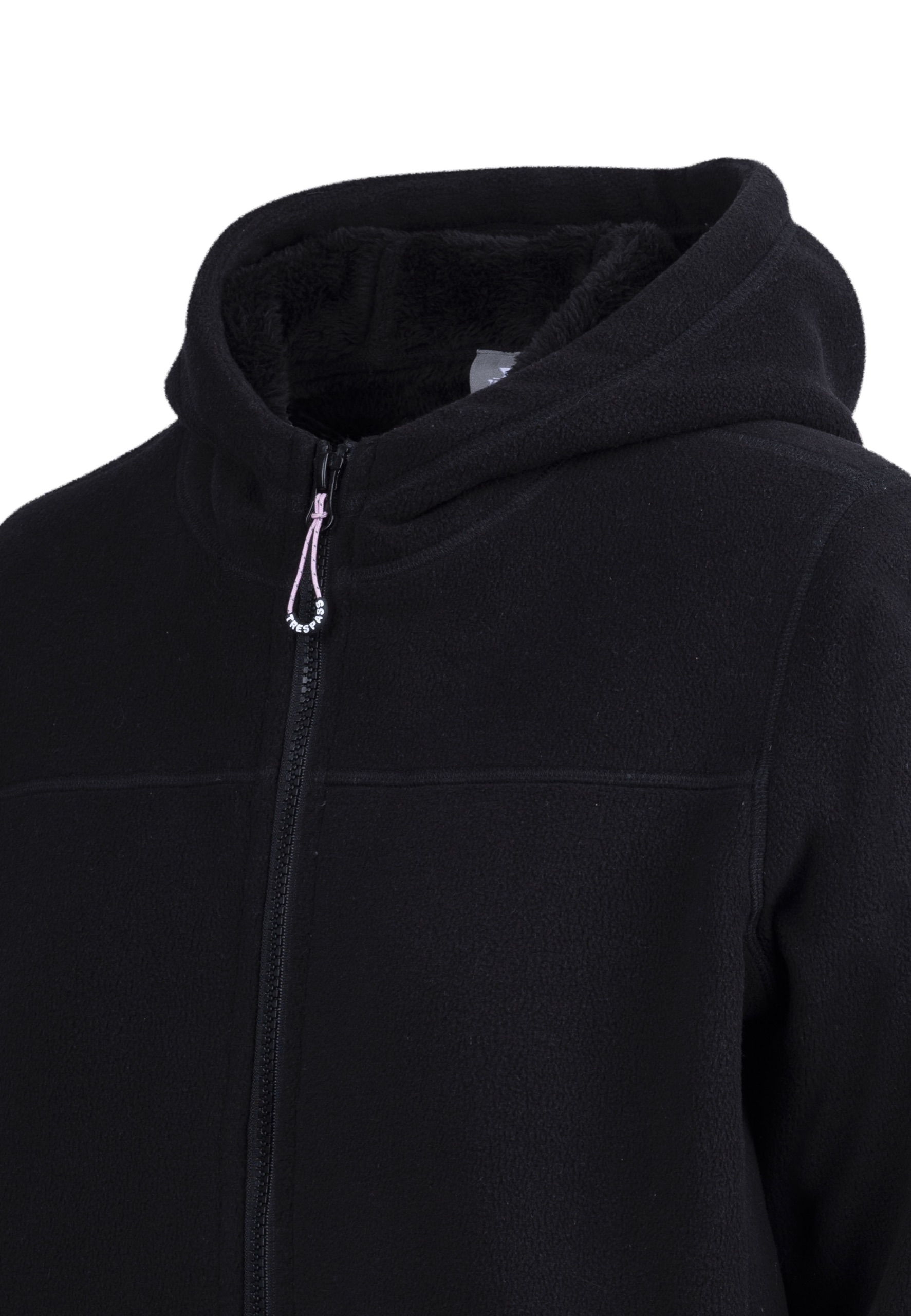 Fleecetrøje Backstay, dame, Black