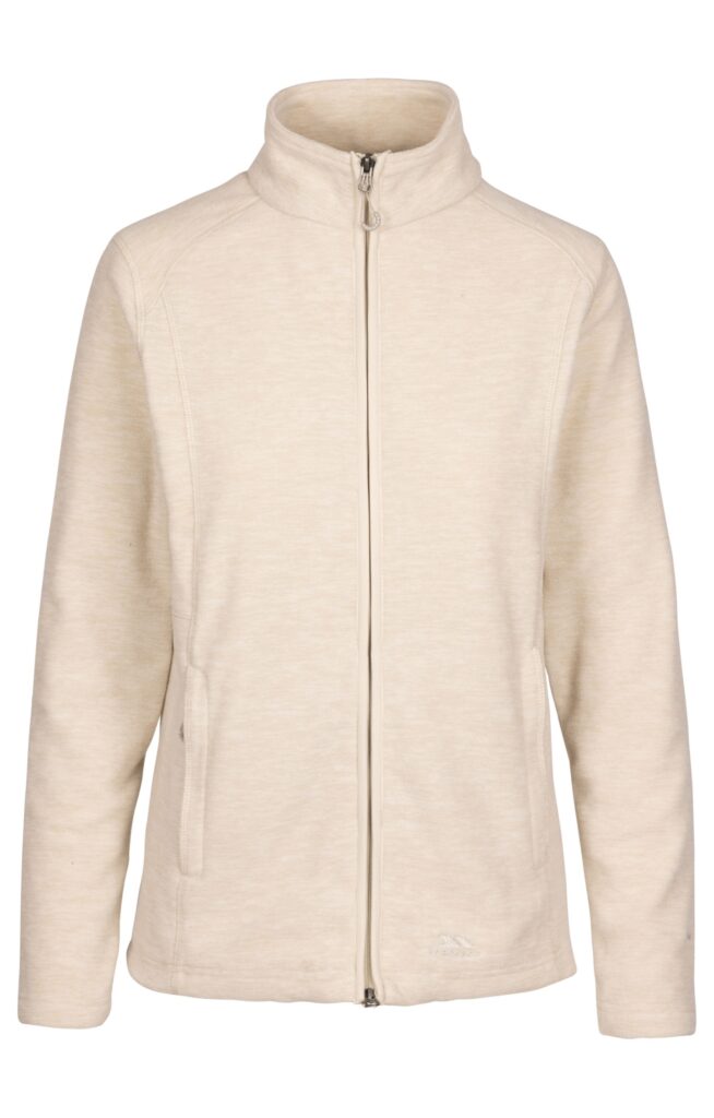 Fleecetrøje Reply, dame, Cream Blush Marl
