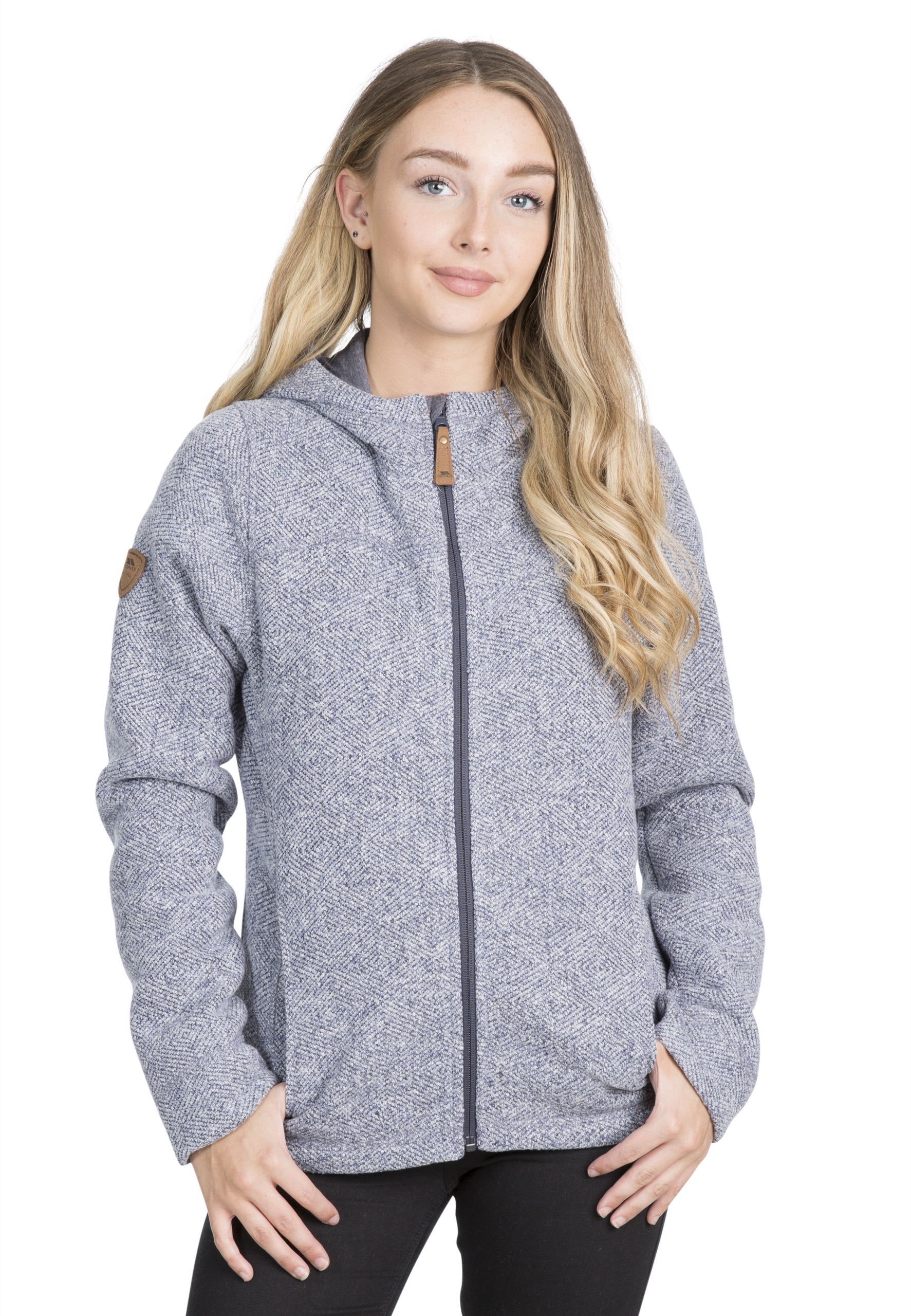 Fleecetrøje Reserve, dame, Denim Blue