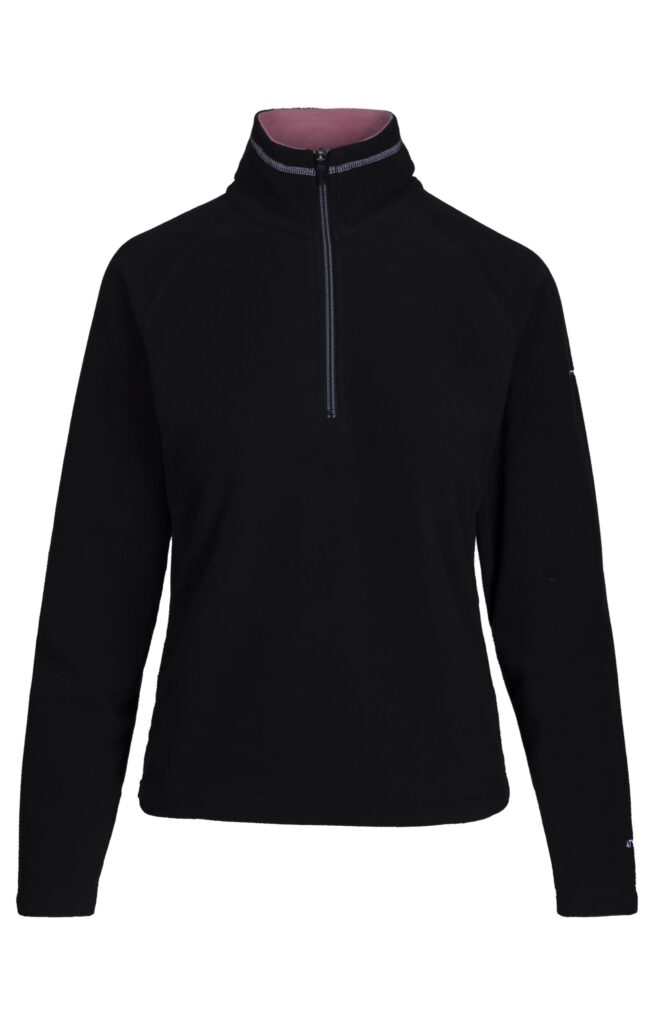 Fleecetrøje Skylar, dame, Black Light Mulberry