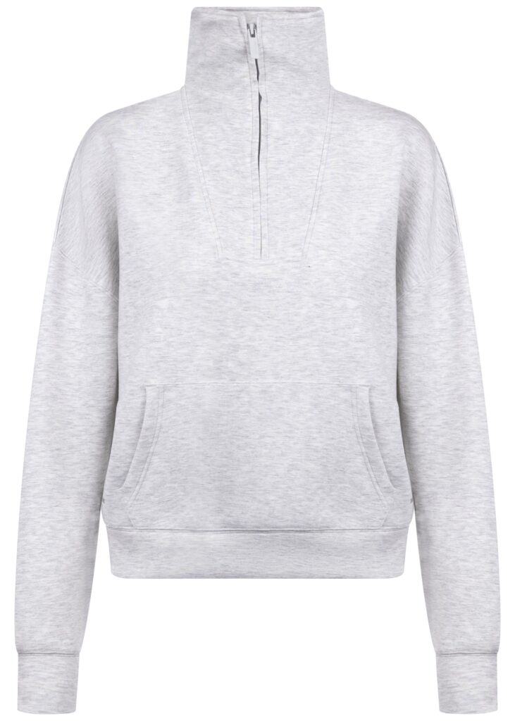 Sweatshirt Jean, dame, Grey Marl