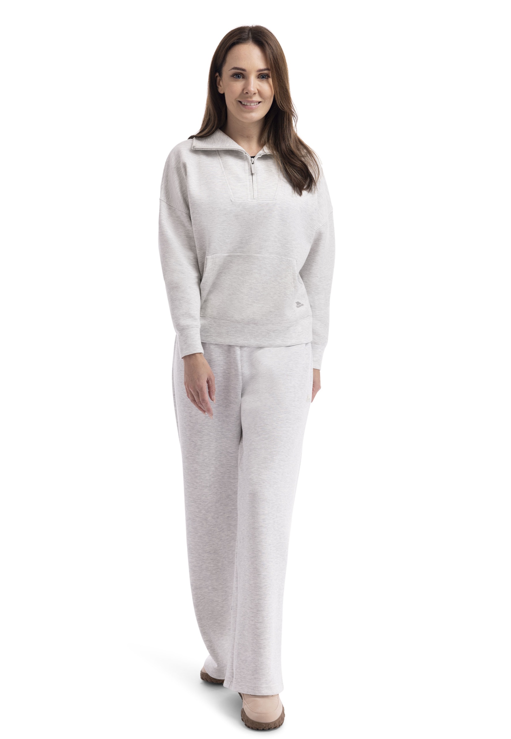 Sweatshirt Jean, dame, Grey Marl