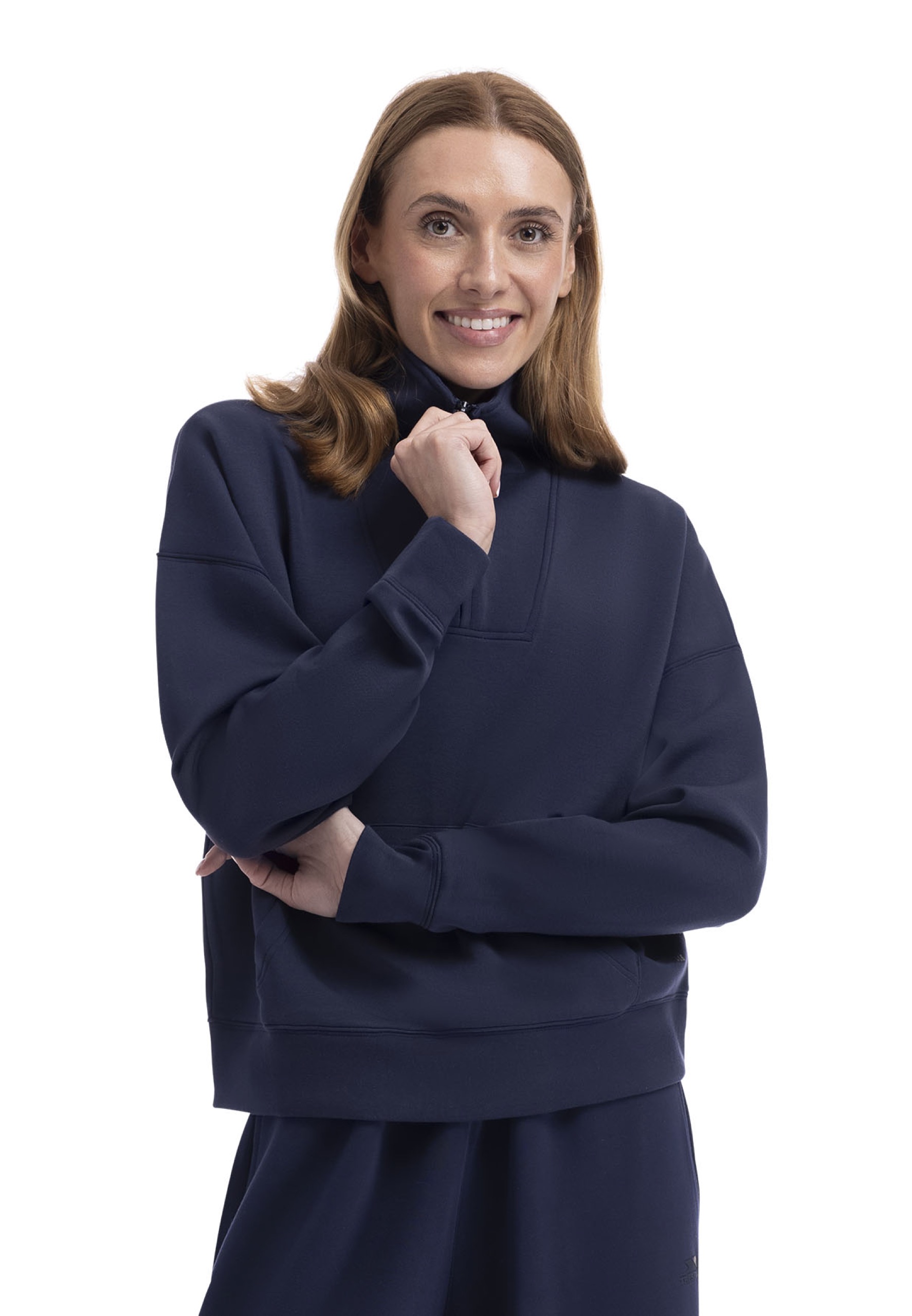 Sweatshirt Jean, dame, Navy