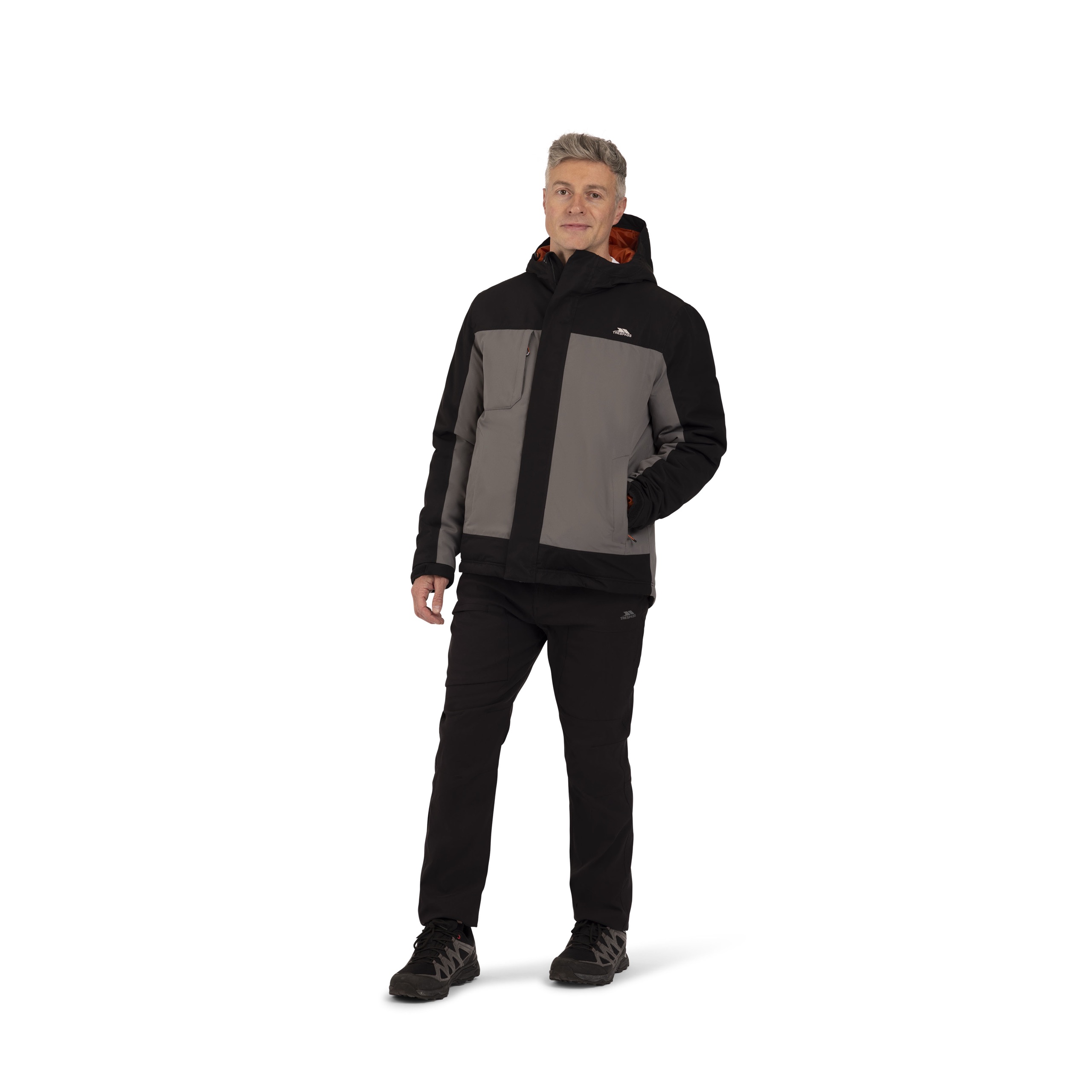 Regnjakke John, herre, Black