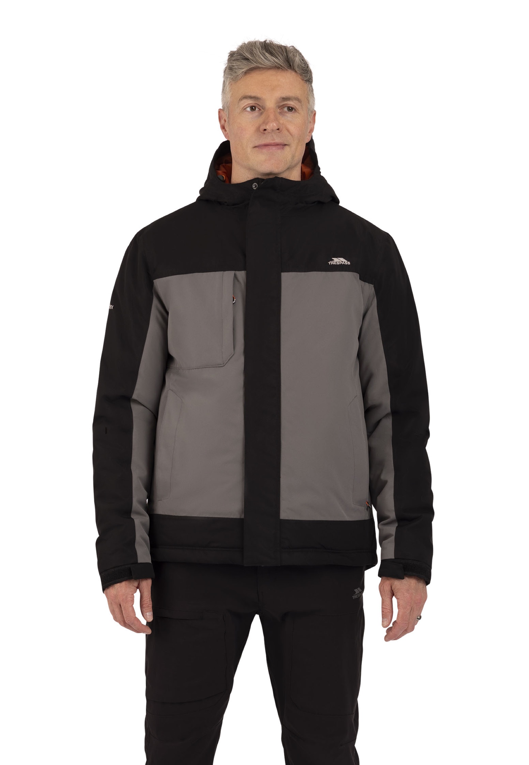 Regnjakke John, herre, Black