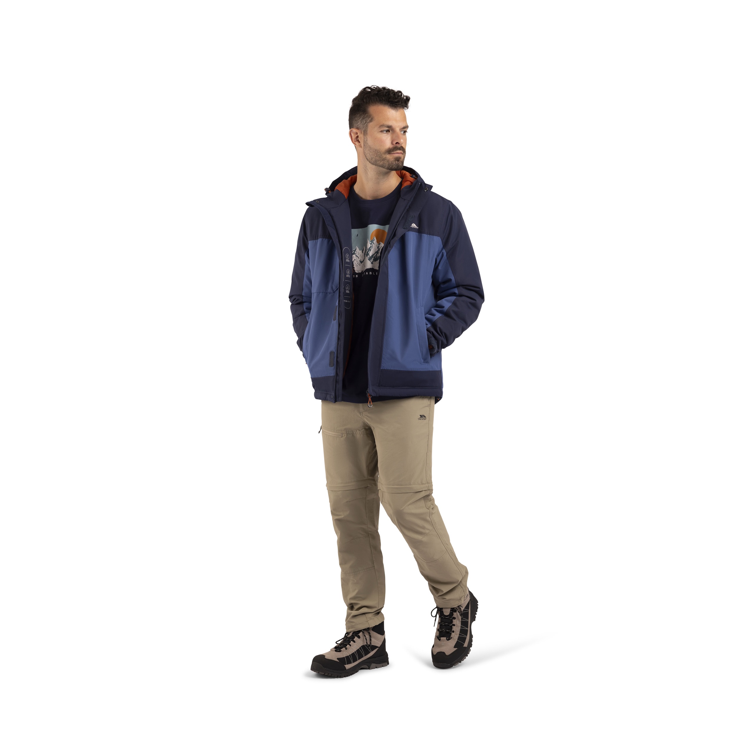 Regnjakke John, herre, Navy