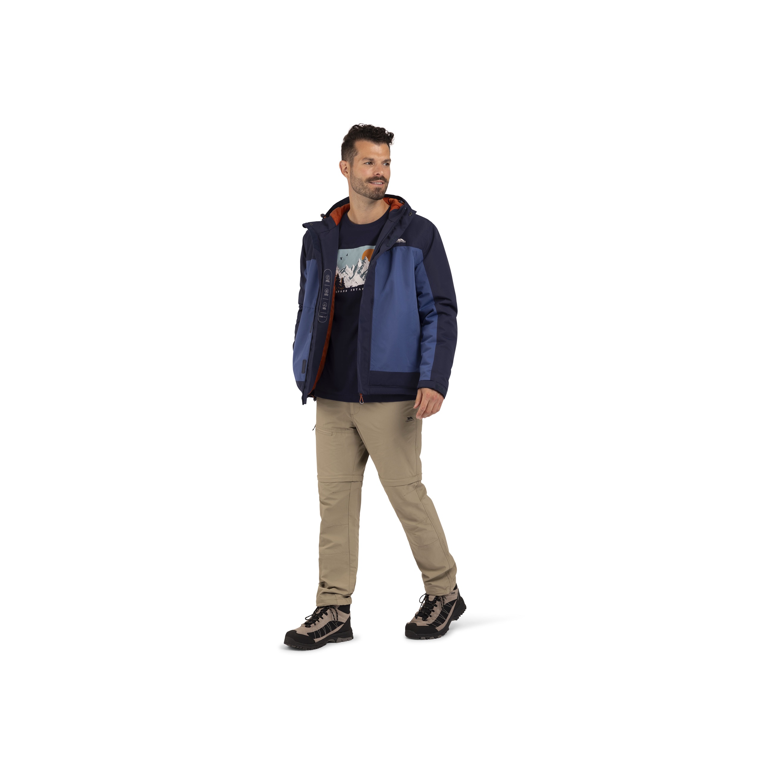 Regnjakke John, herre, Navy