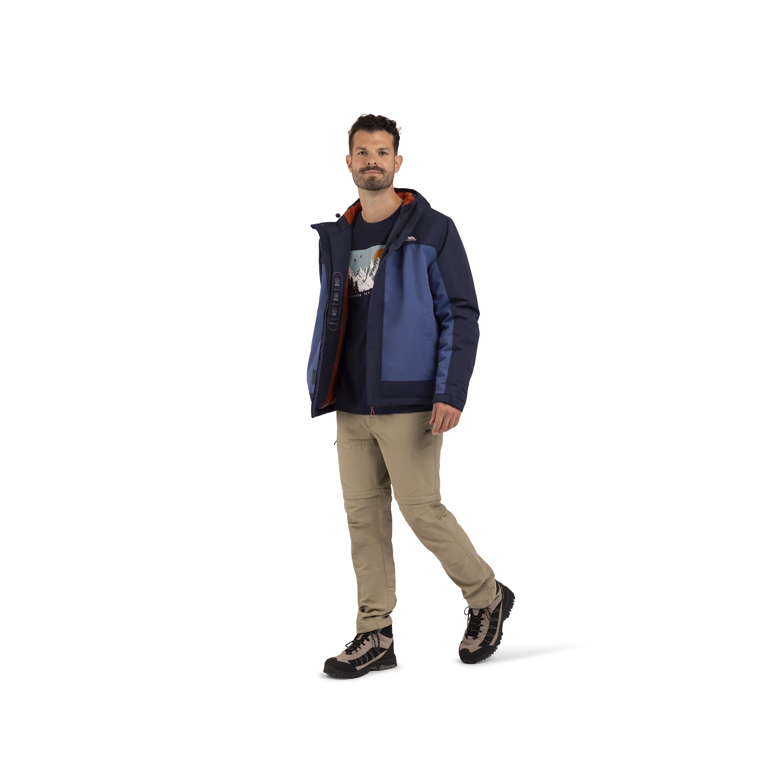 Regnjakke John, herre, Navy