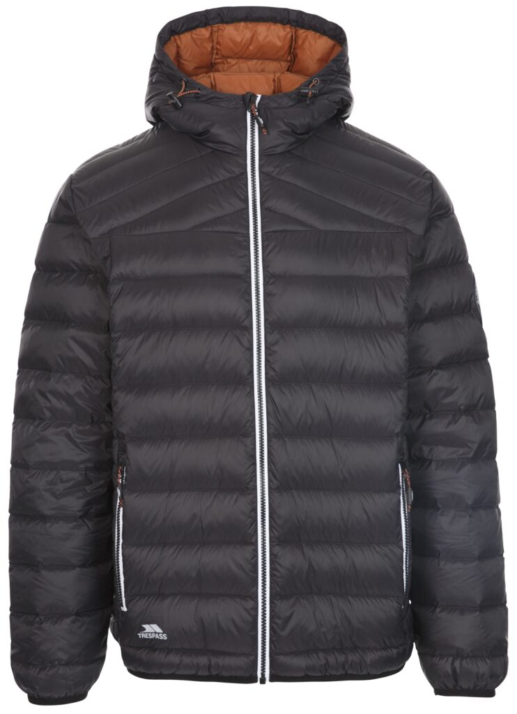 Dunjakke Whitman II, herre, Black / Rust