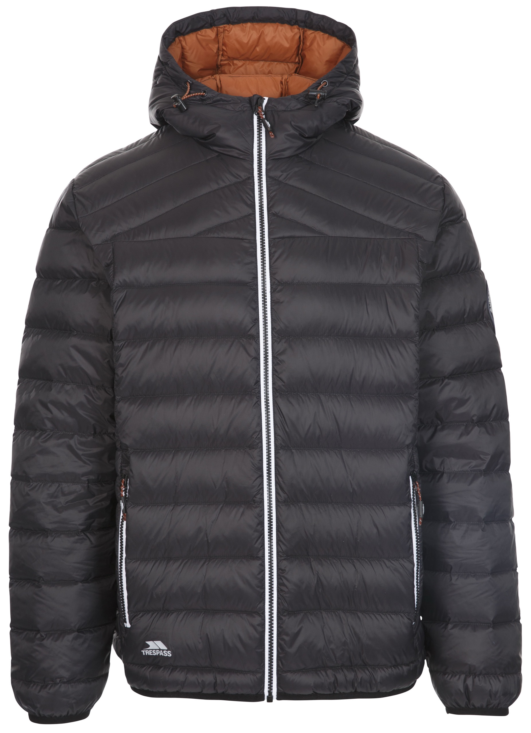 Dunjakke Whitman II, herre, Black / Rust