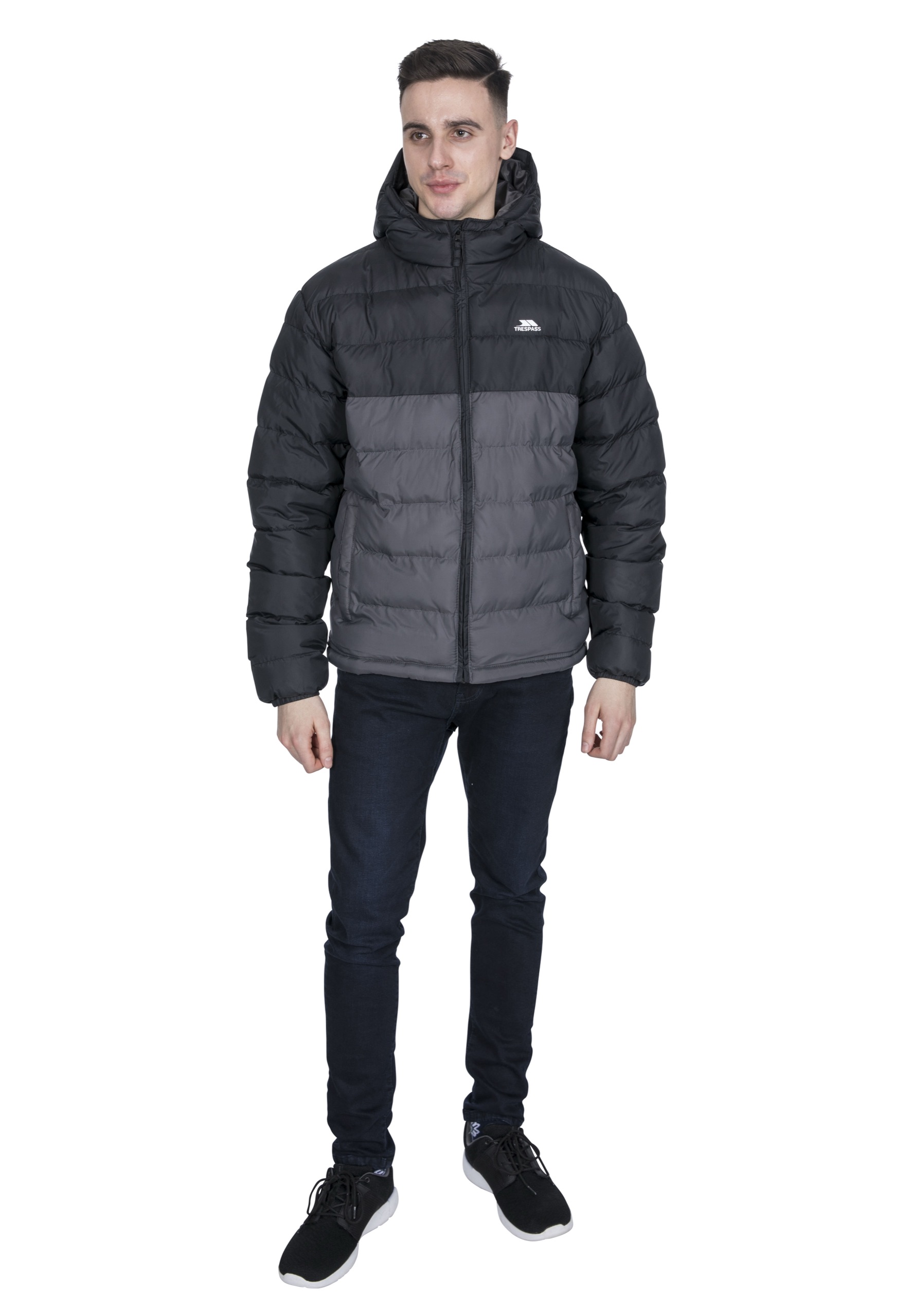 Fritidsjakke Oskar, herre, Black