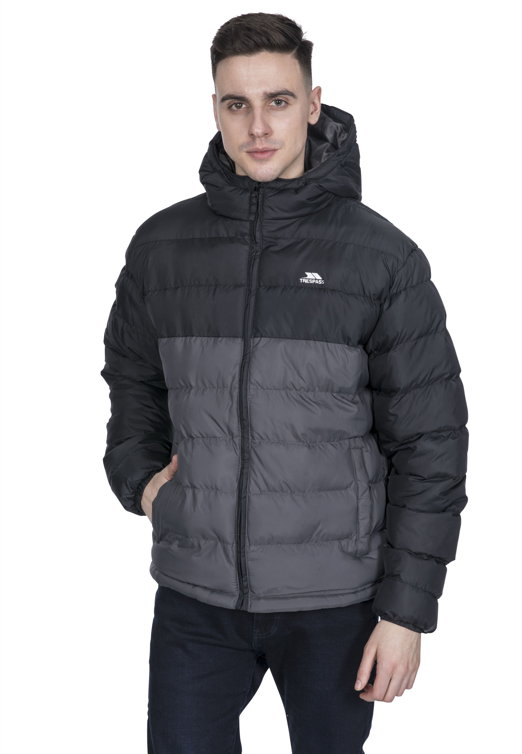Fritidsjakke Oskar, herre, Black