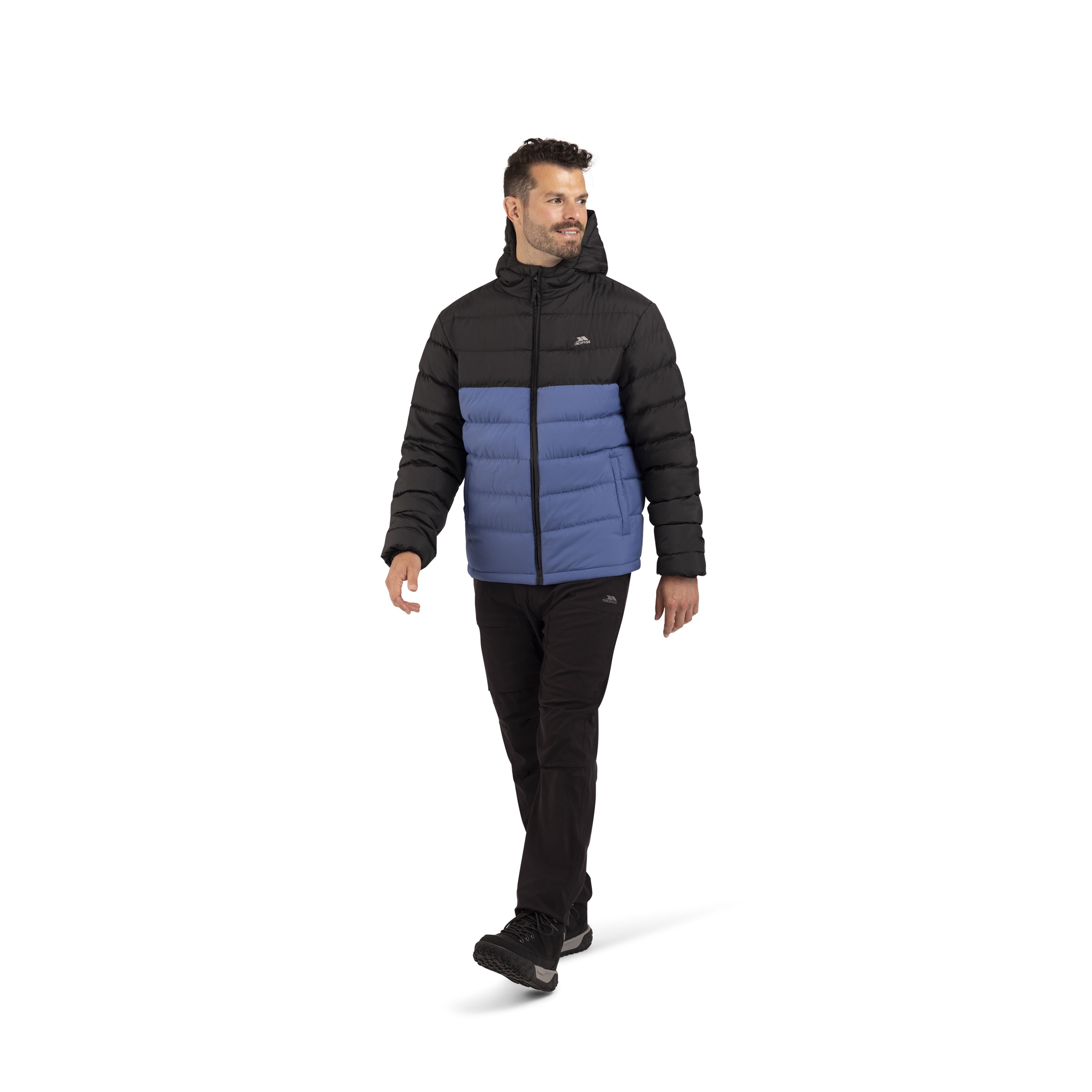 Fritidsjakke Oskar, herre, Indigo Tone